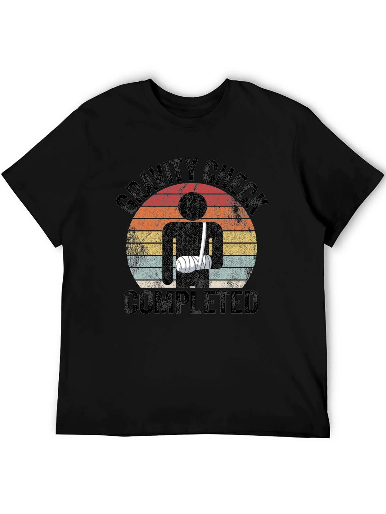 Camiseta Divertida Check Gravity Completed