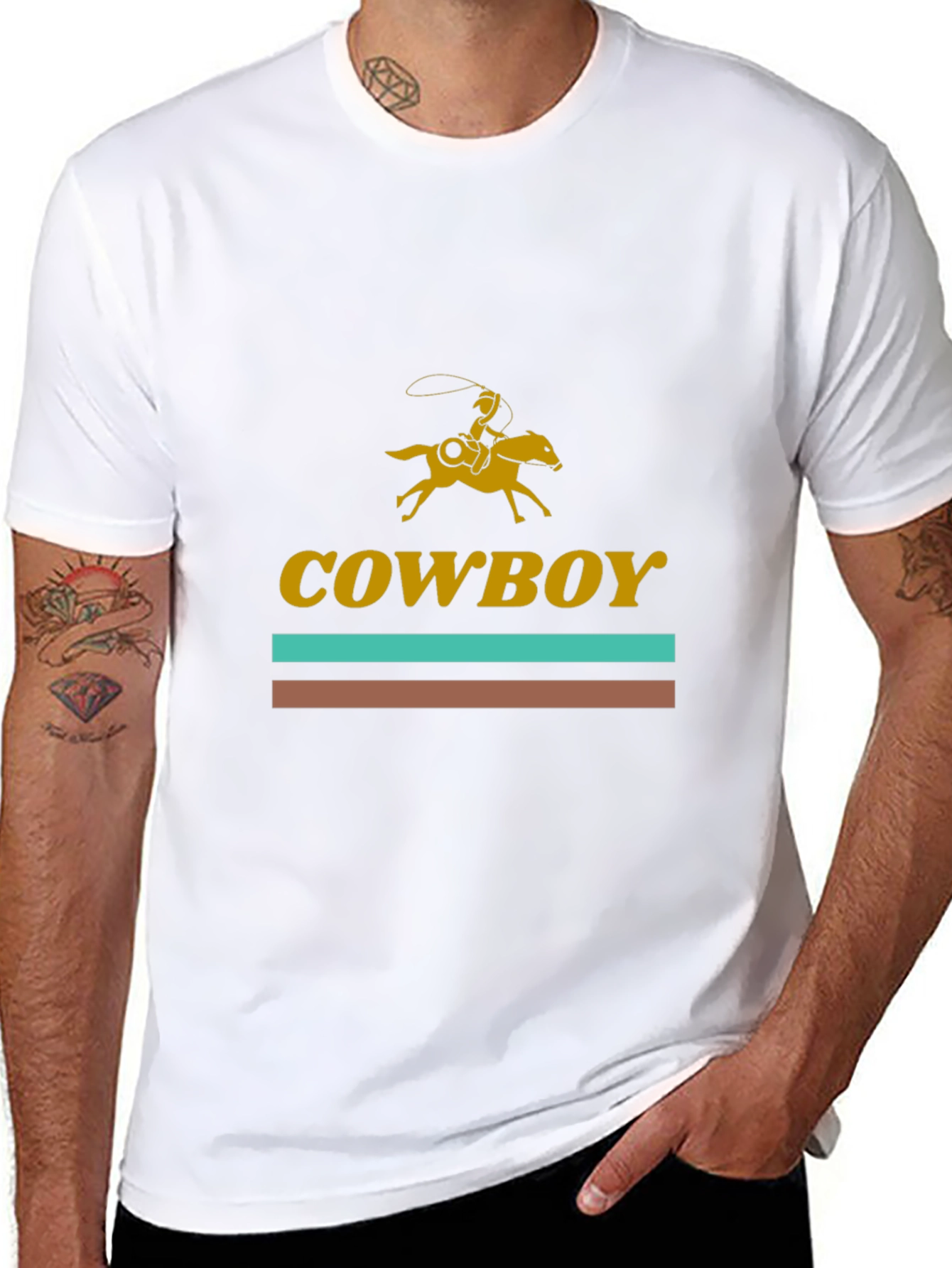 Camiseta Cowboy Retro