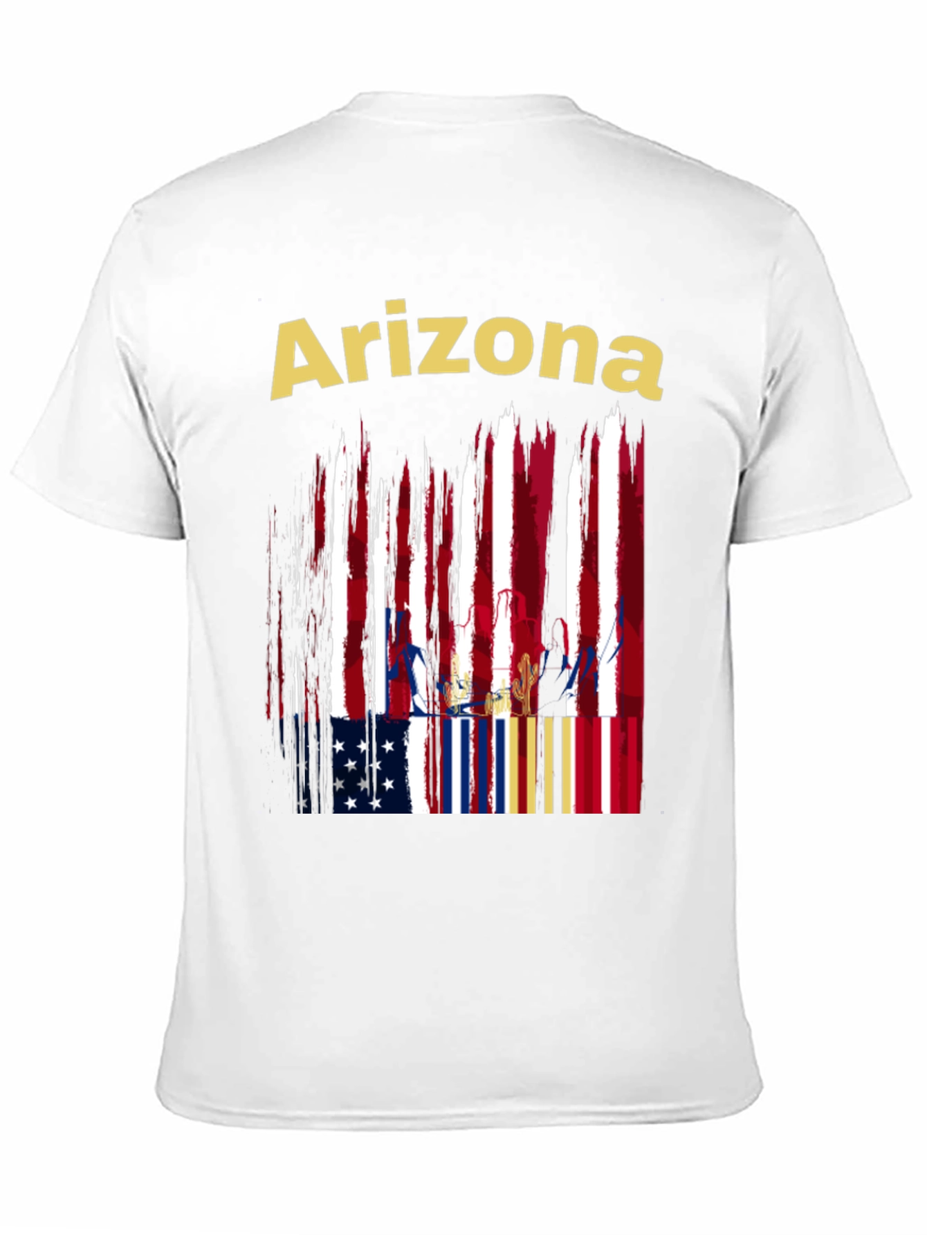 Camiseta Negra Arizona USA