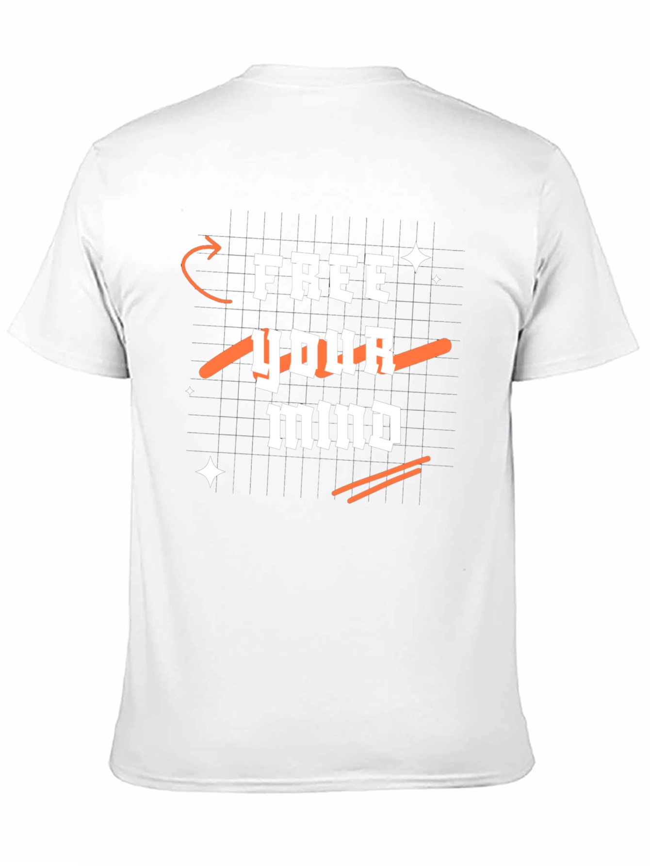 Camiseta Negra Libera tu Mente para Hombre