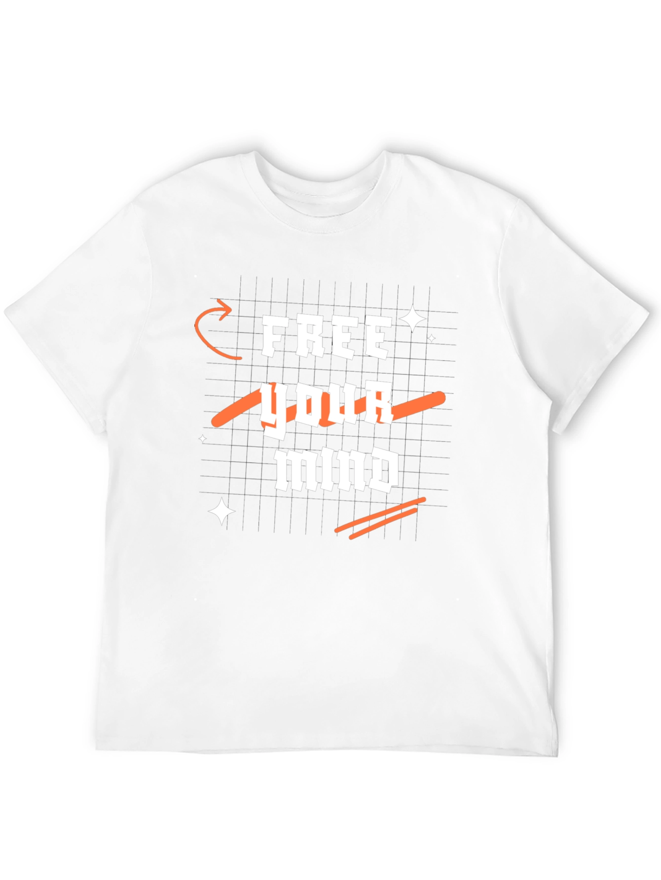 Camiseta Negra Libera tu Mente para Hombre