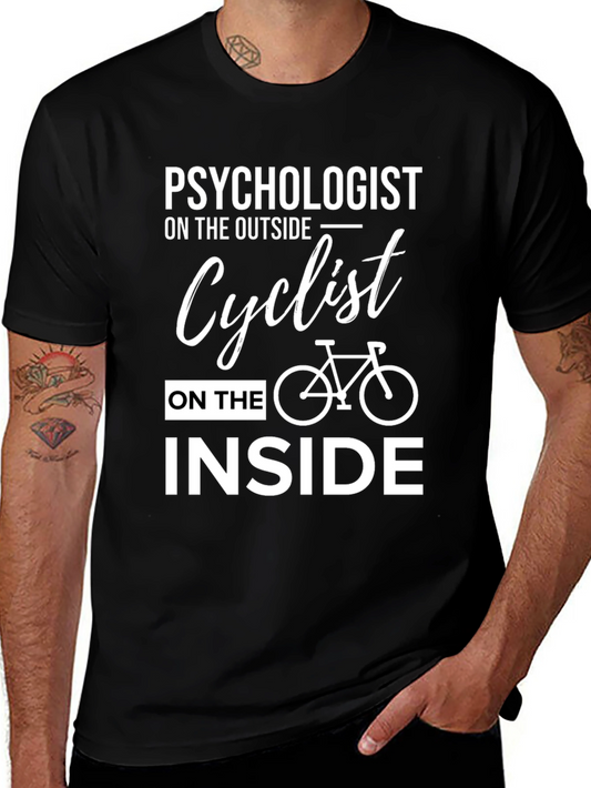 Camiseta Ciclista Psicólogo - Humor Ciclismo