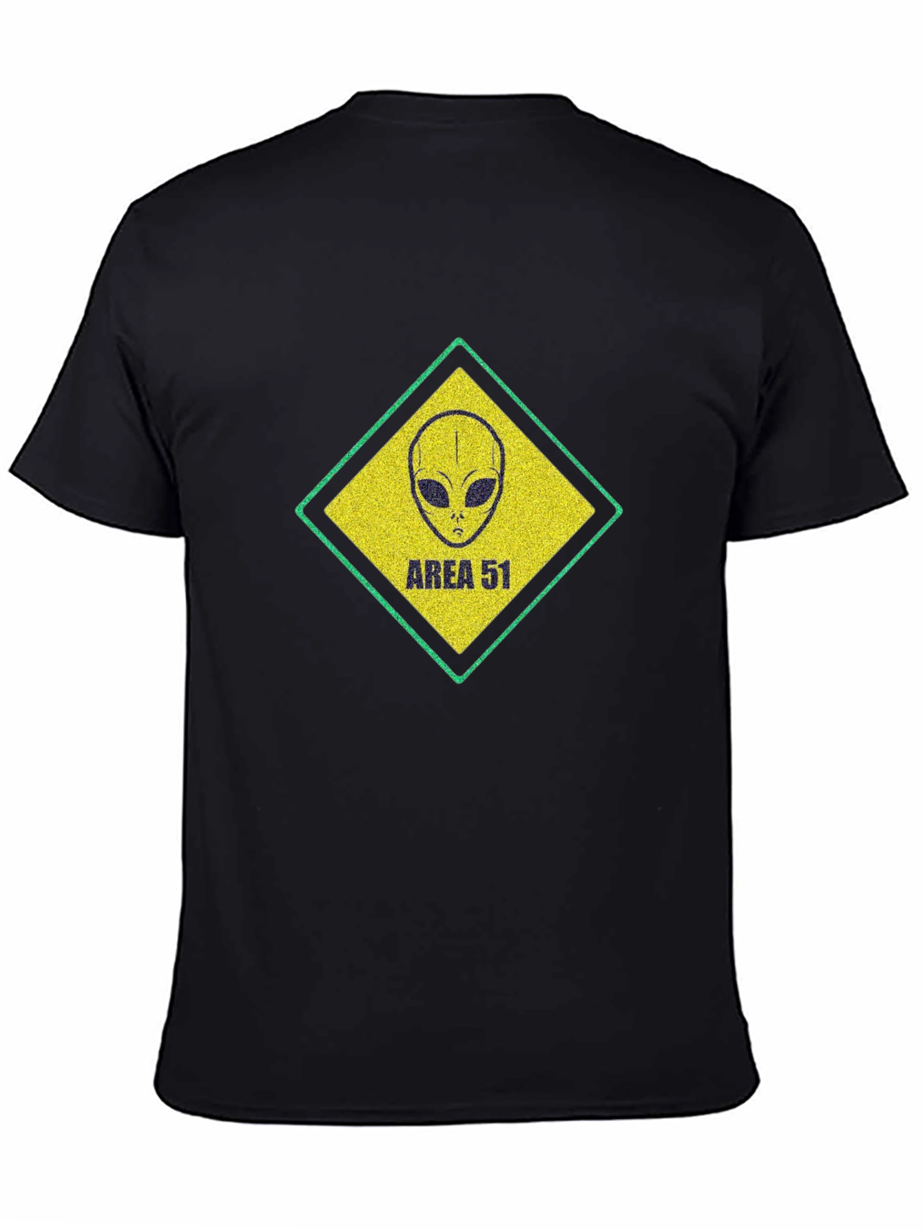 Camiseta Hombre Área 51 Diseño Alienígena