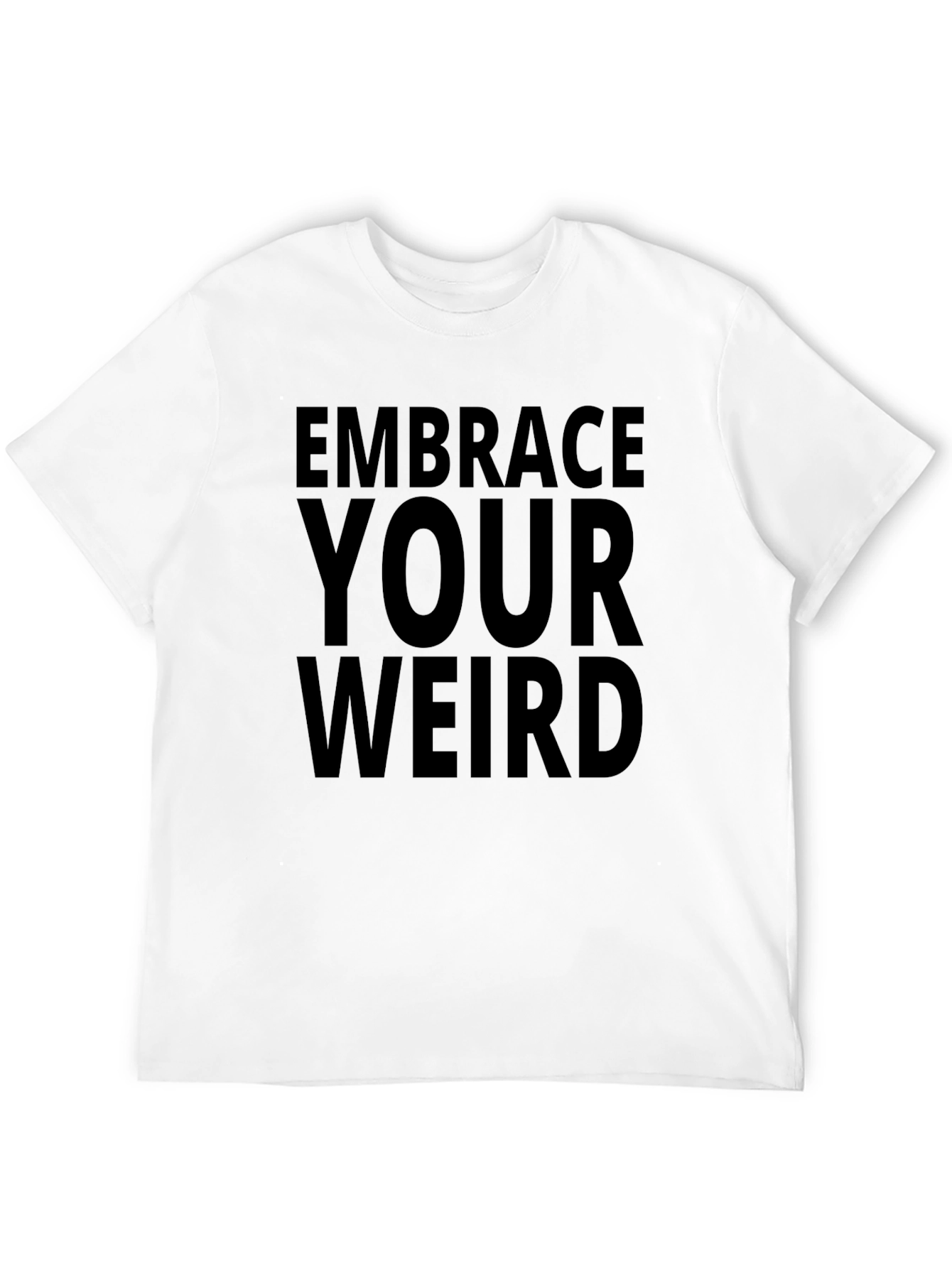 Camiseta Negra Abraza Tu Rareza