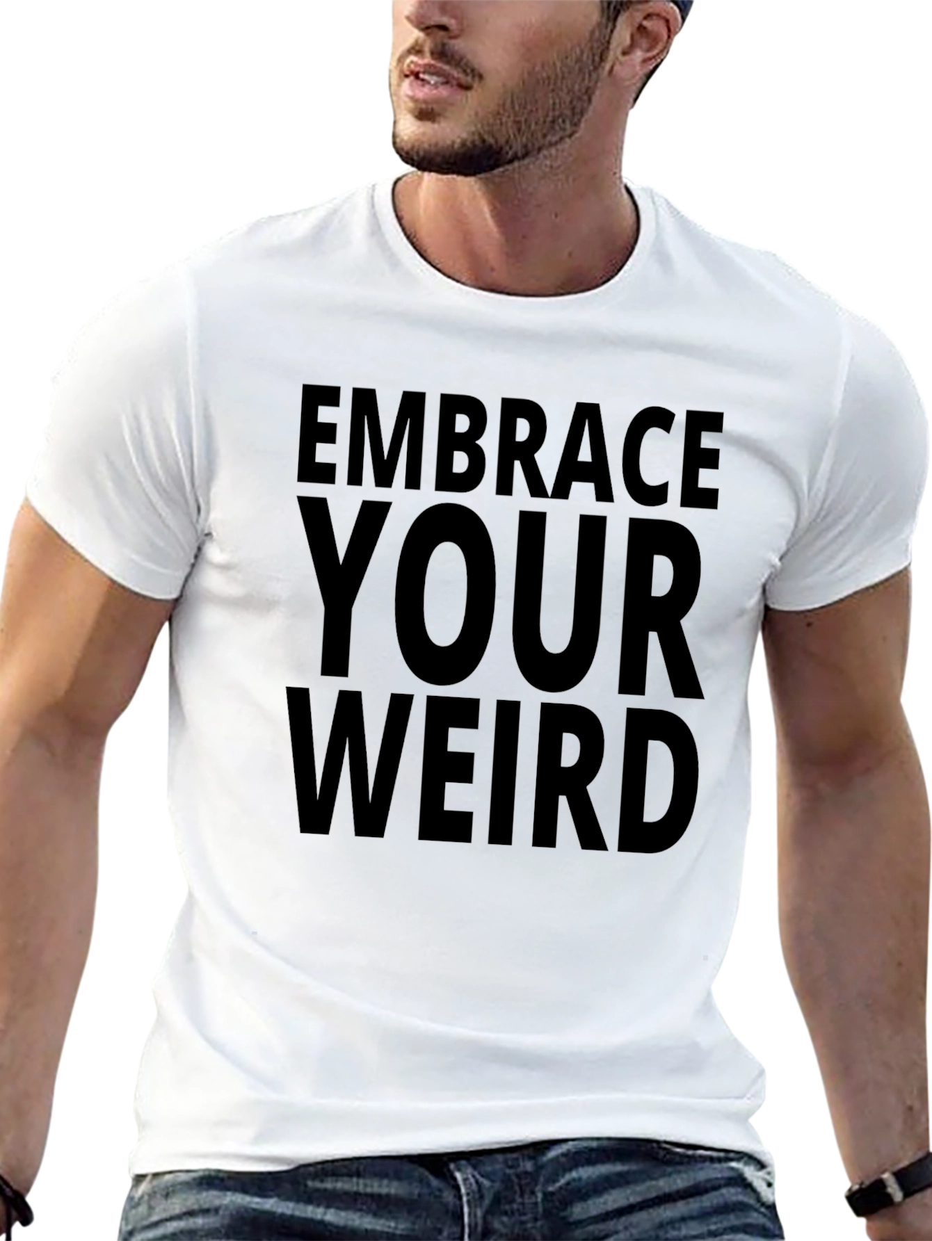 Camiseta Negra Abraza Tu Rareza