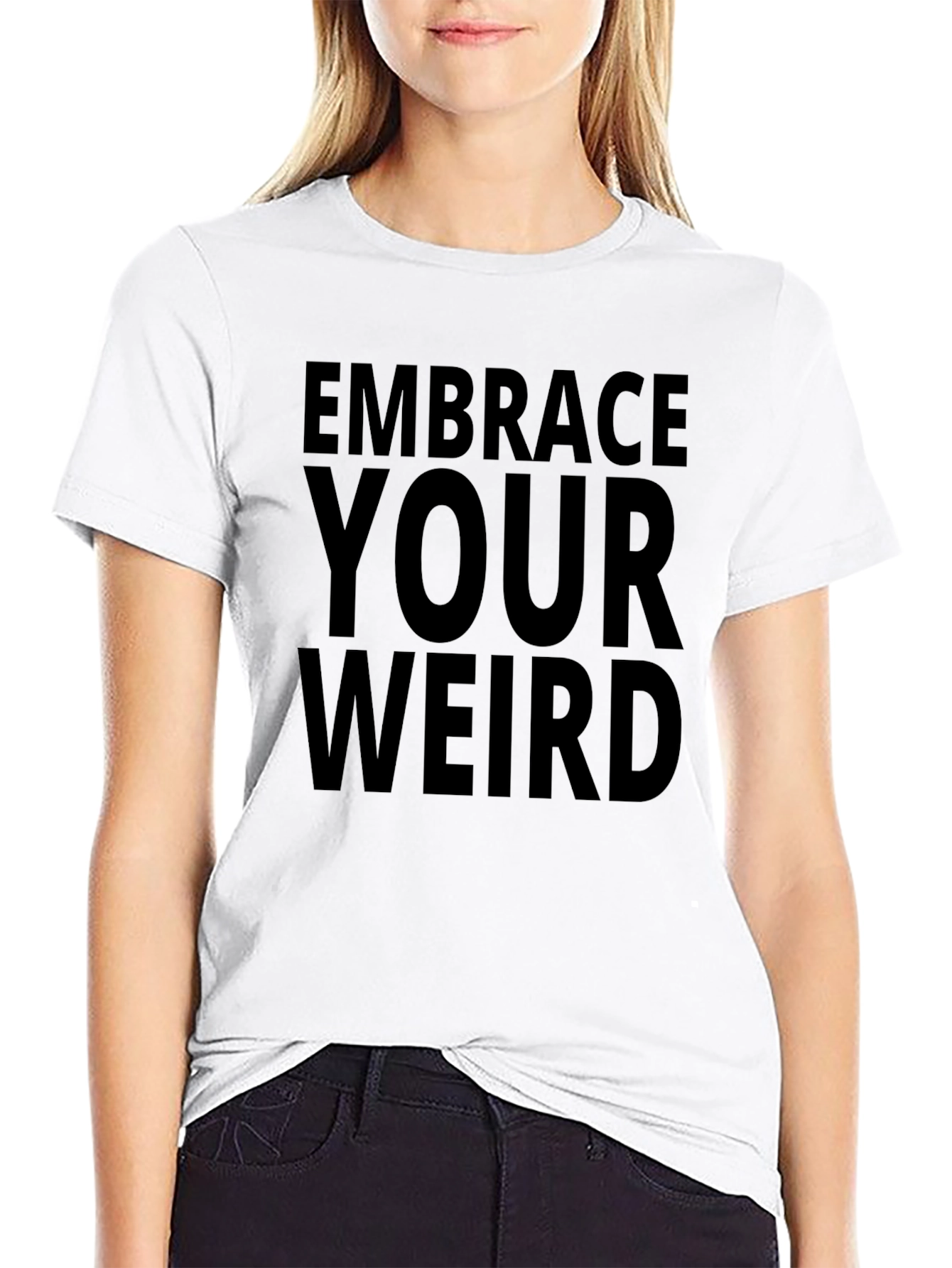 Camiseta Negra Abraza Tu Rareza