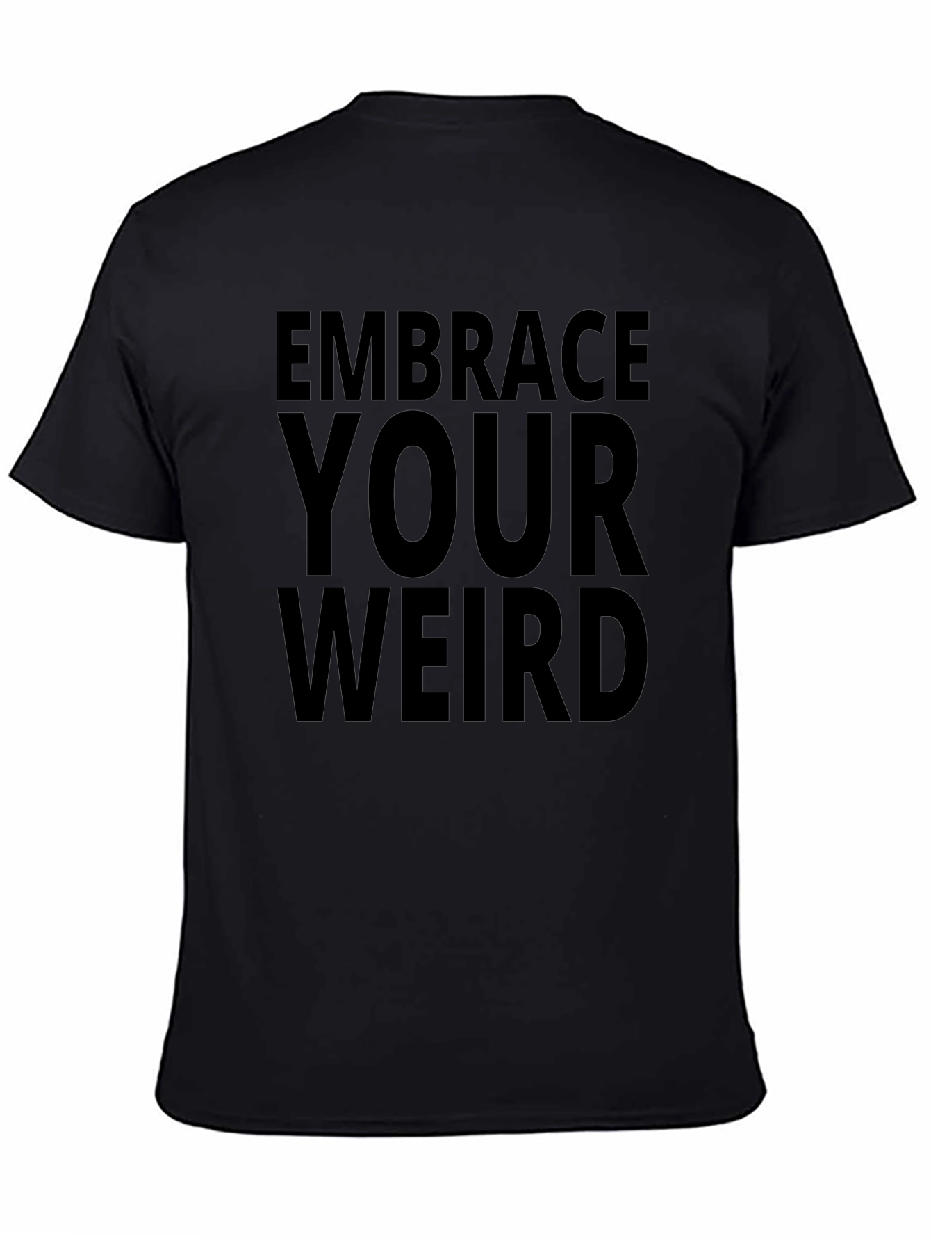 Camiseta Negra Abraza Tu Rareza