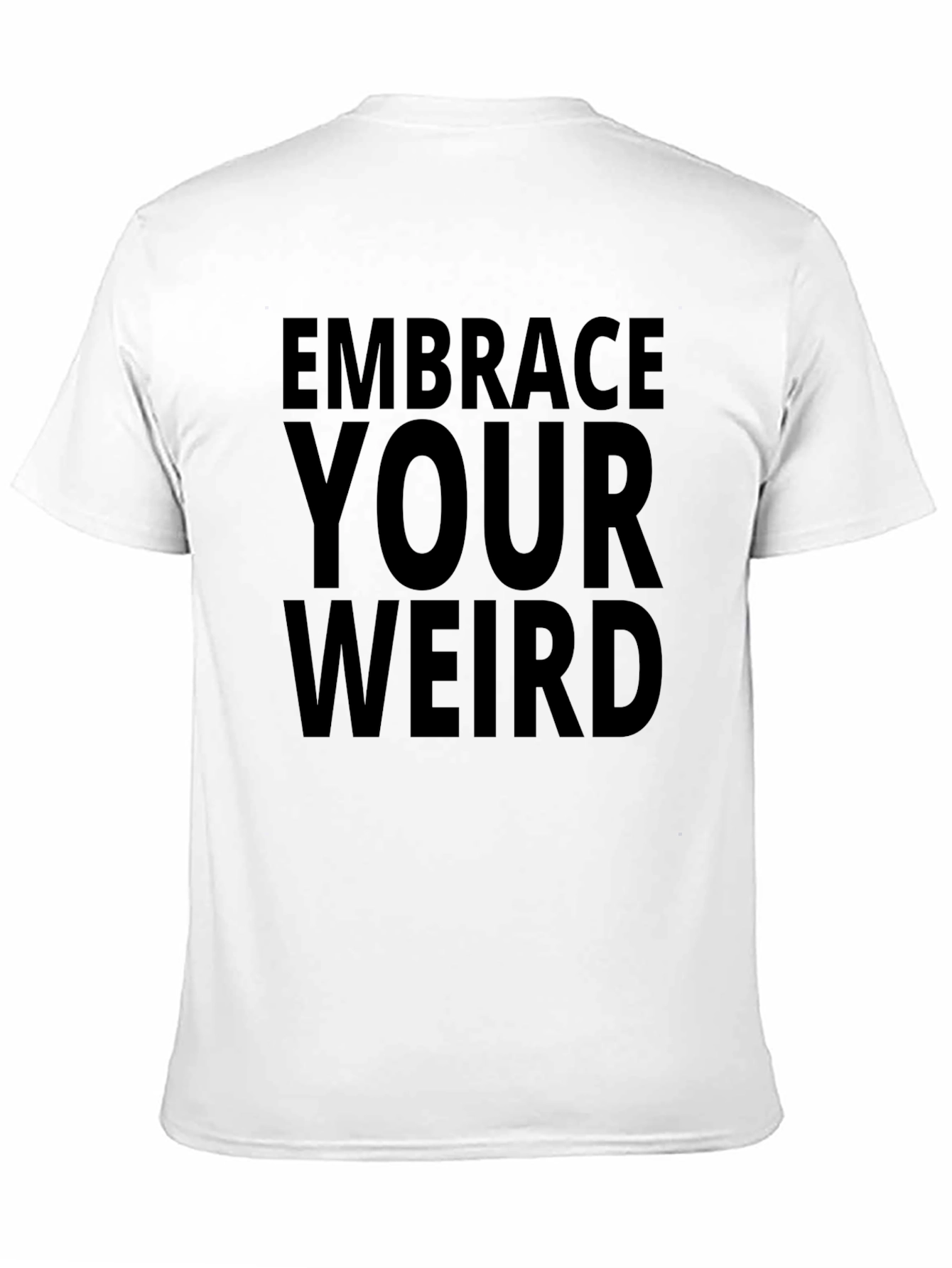 Camiseta Negra Abraza Tu Rareza