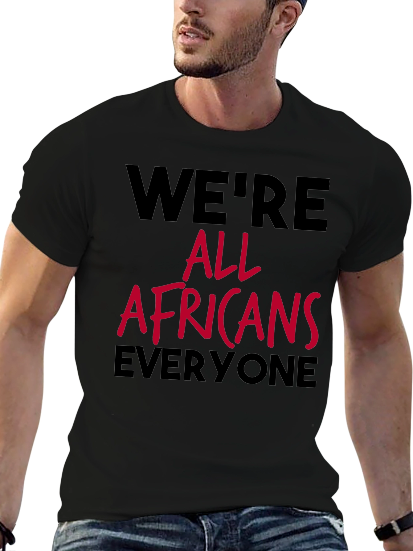 Camiseta Todos Somos Africanos Unisex