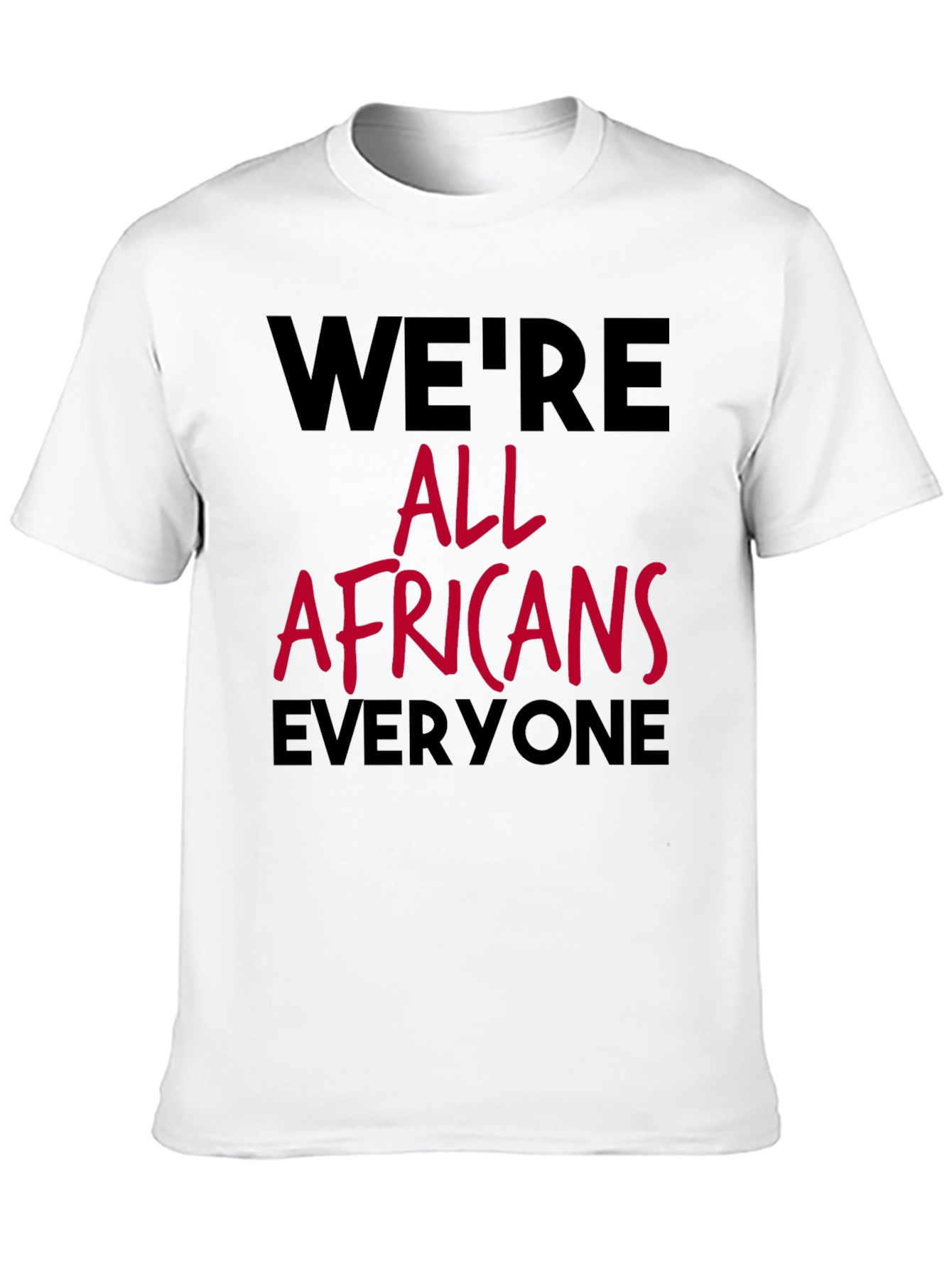 Camiseta Todos Somos Africanos Unisex