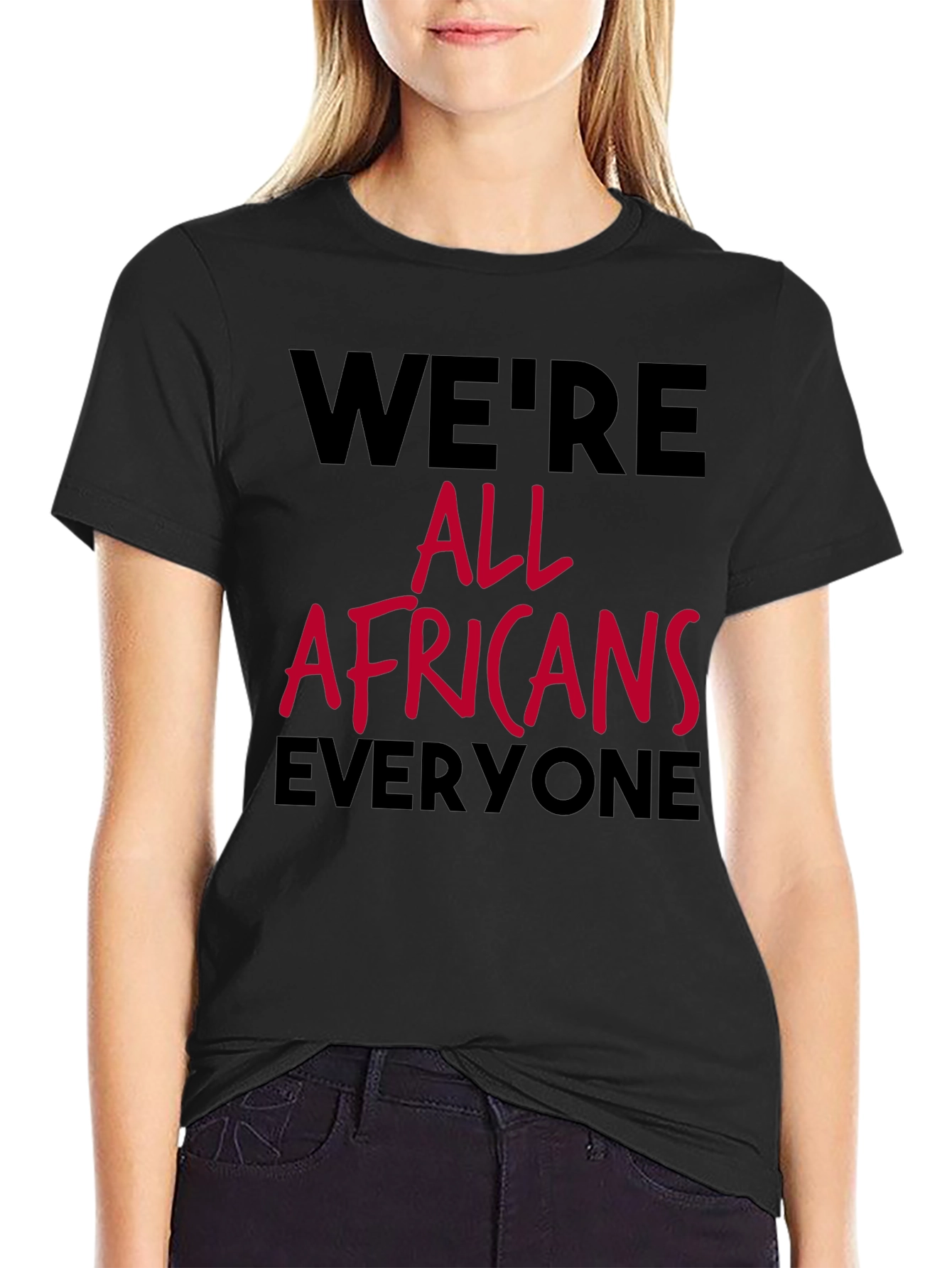 Camiseta Todos Somos Africanos Unisex