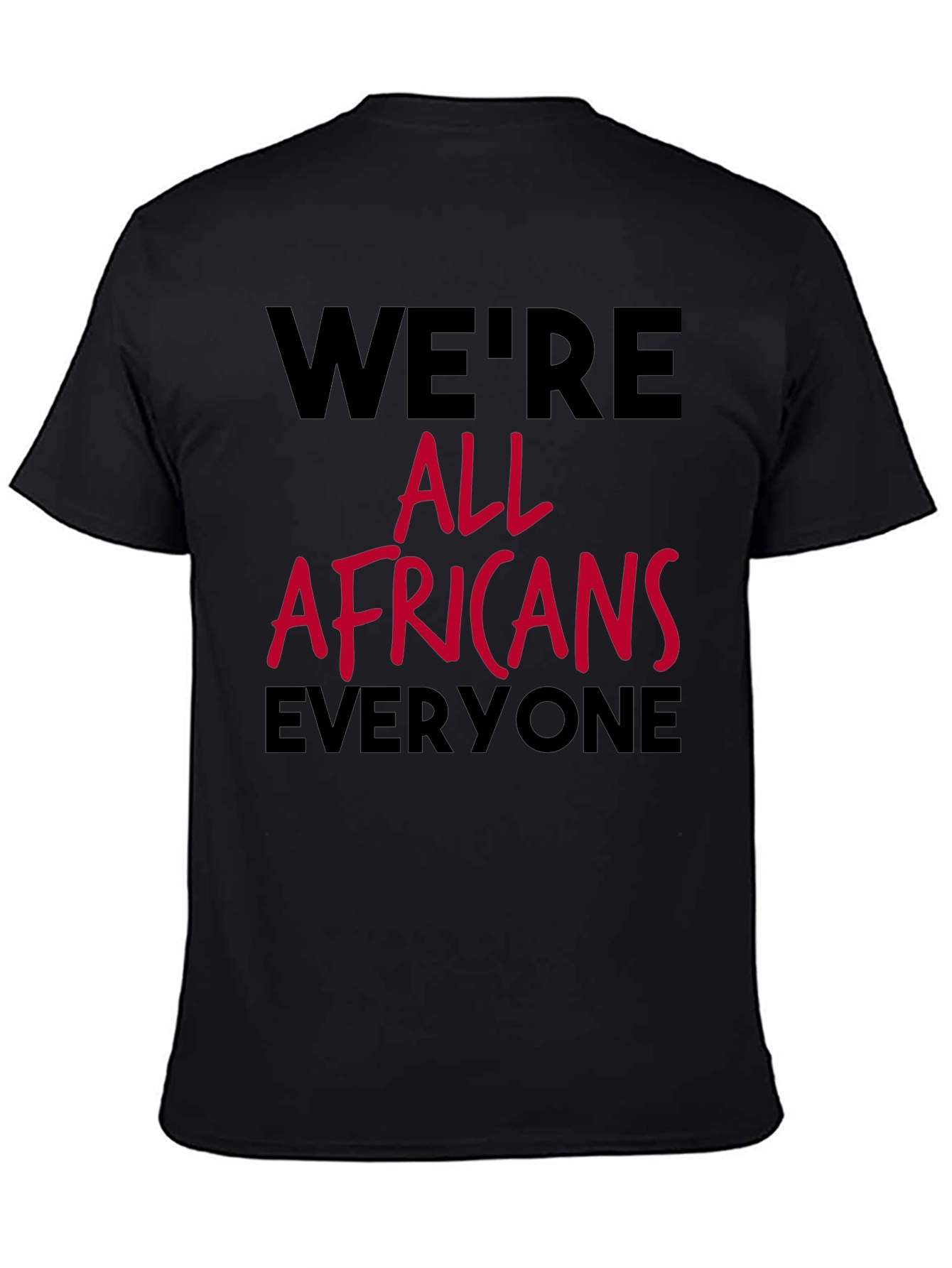 Camiseta Todos Somos Africanos Unisex