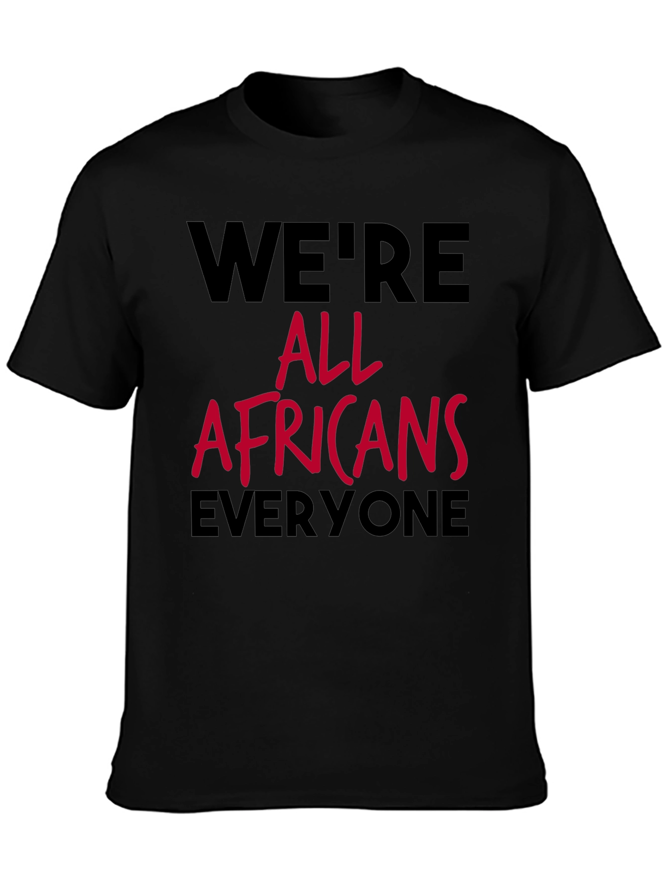 Camiseta Todos Somos Africanos Unisex