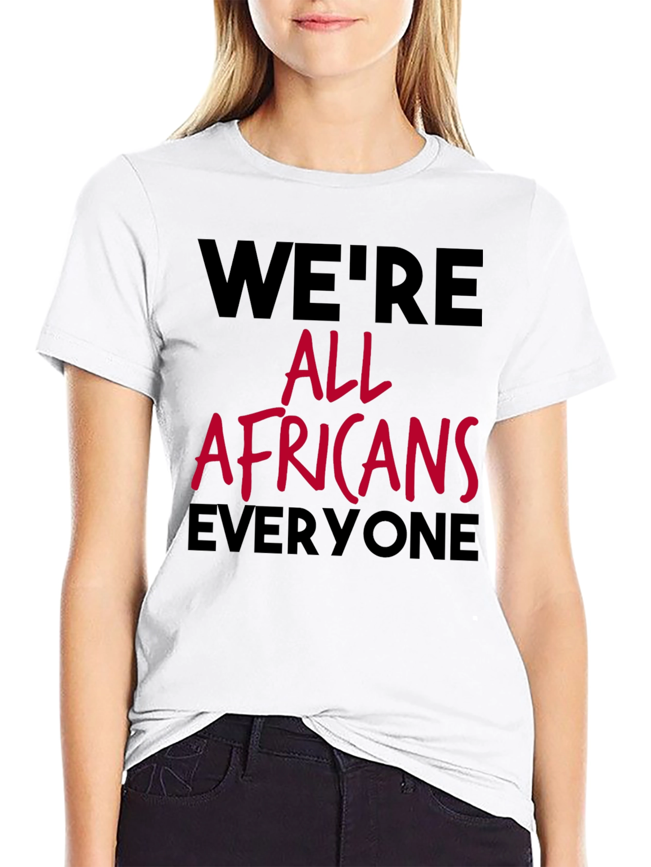 Camiseta Todos Somos Africanos Unisex