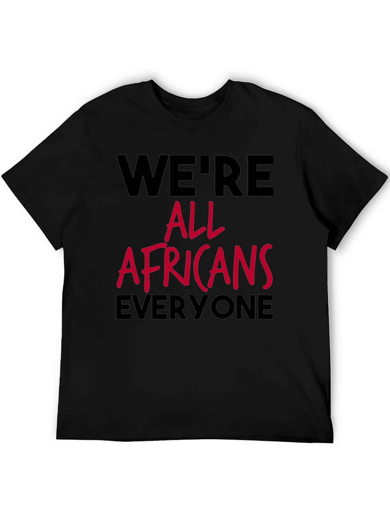 Camiseta Todos Somos Africanos Unisex