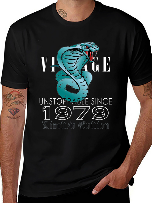 Camiseta Vintage Cobra 1979 - Edición Limitada