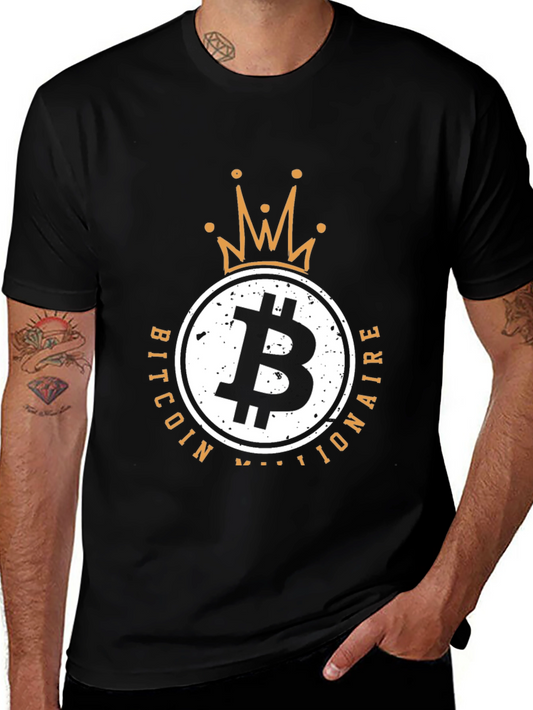 Camiseta Bitcoin Millionaire - Crypto Style