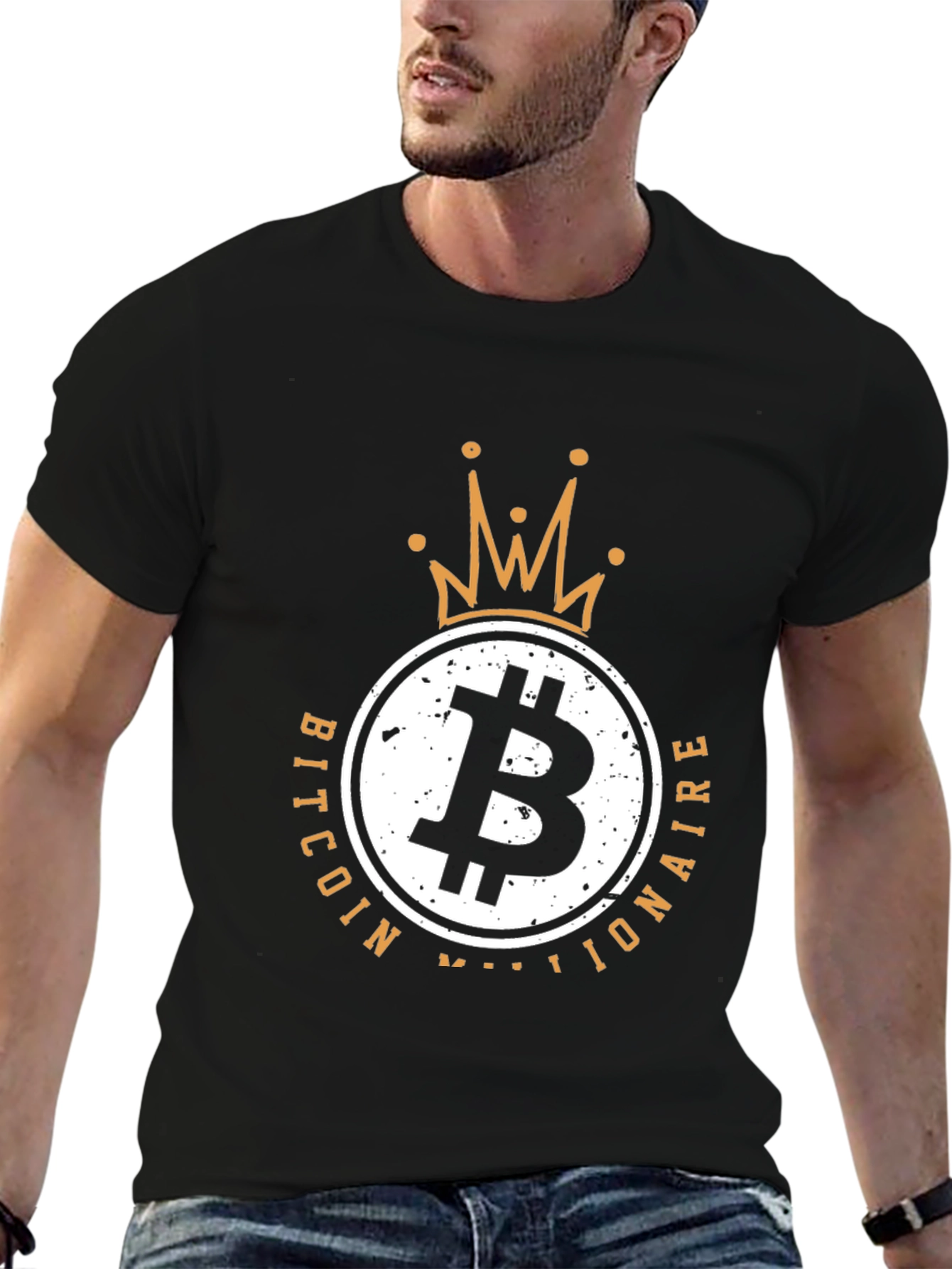 Camiseta Bitcoin Millionaire - Crypto Style