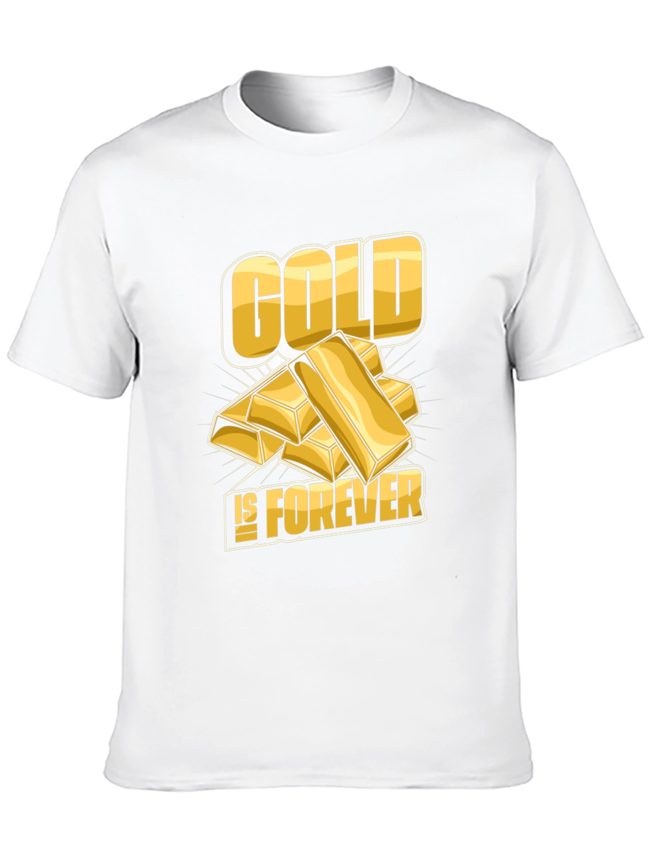 Camiseta Negra Gold is Forever
