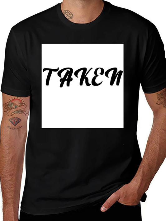 Camiseta Negra Taken - Diseño Original