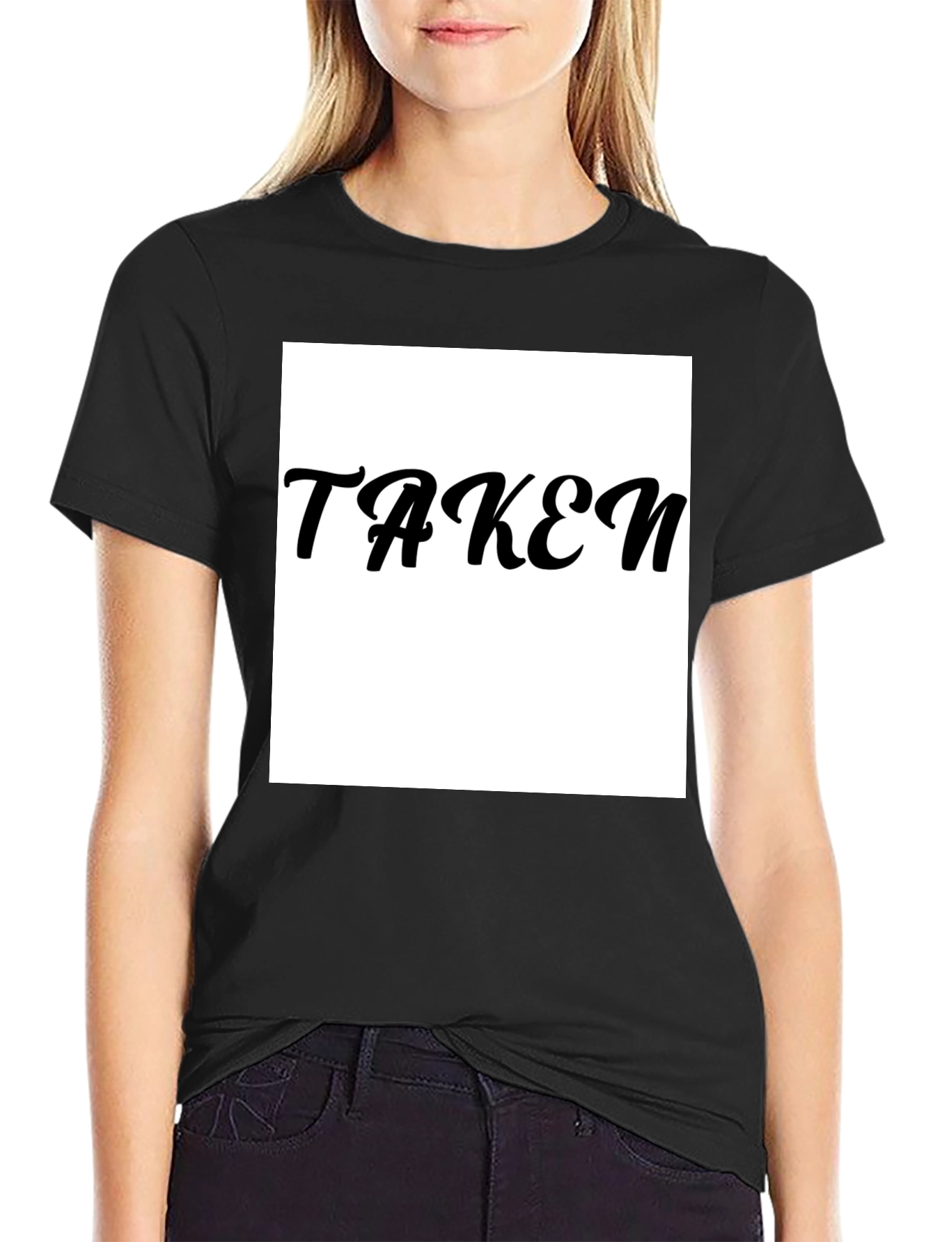 Camiseta Negra Taken - Diseño Original