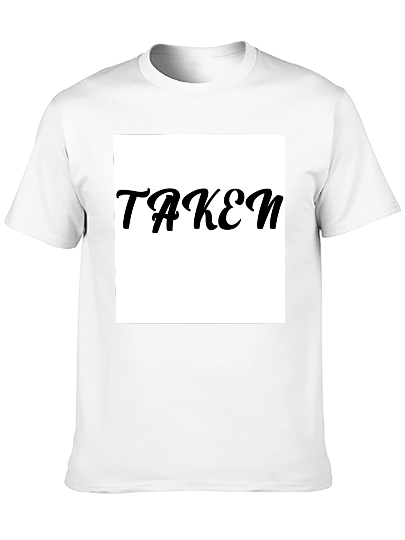 Camiseta Negra Taken - Diseño Original