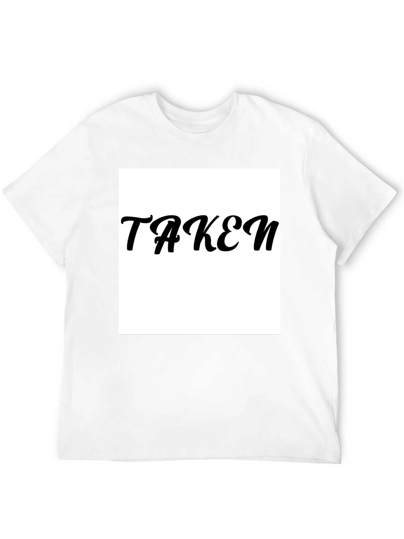Camiseta Negra Taken - Diseño Original