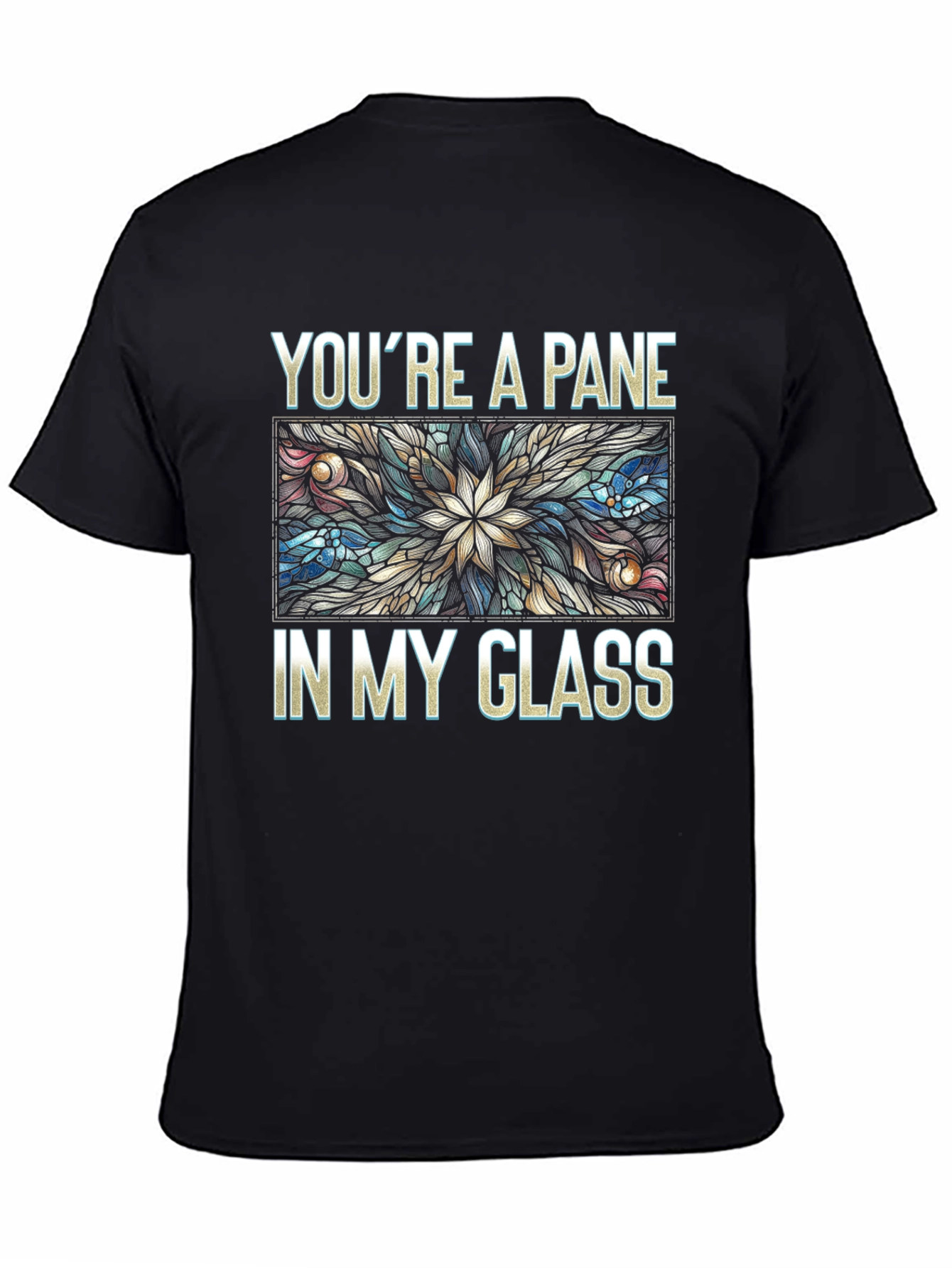 Camiseta Negra: Eres un fastidio en mi vaso