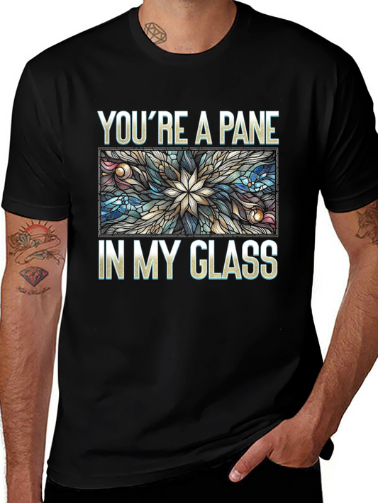 Camiseta Negra: Eres un fastidio en mi vaso