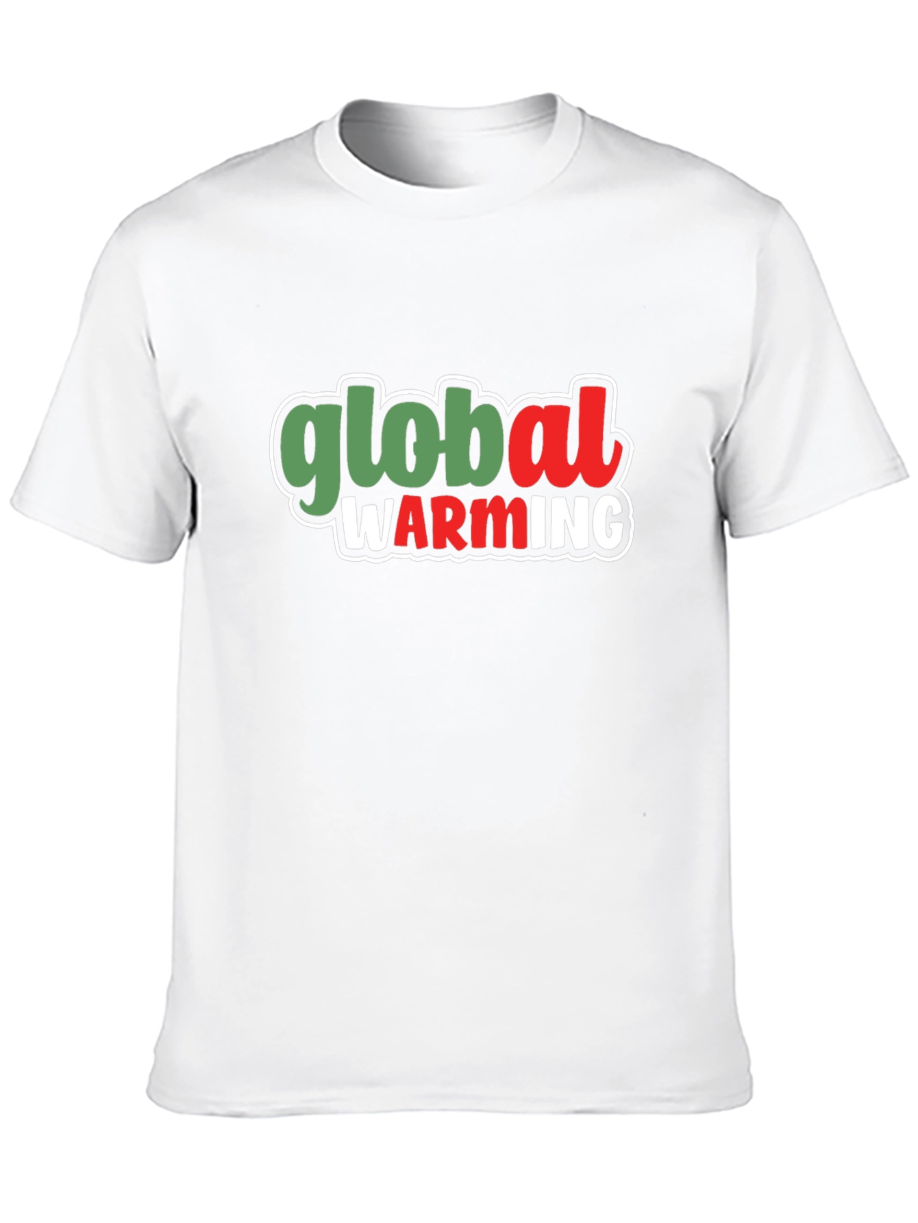 Camiseta Negra: Conciencia sobre el Calentamiento Global