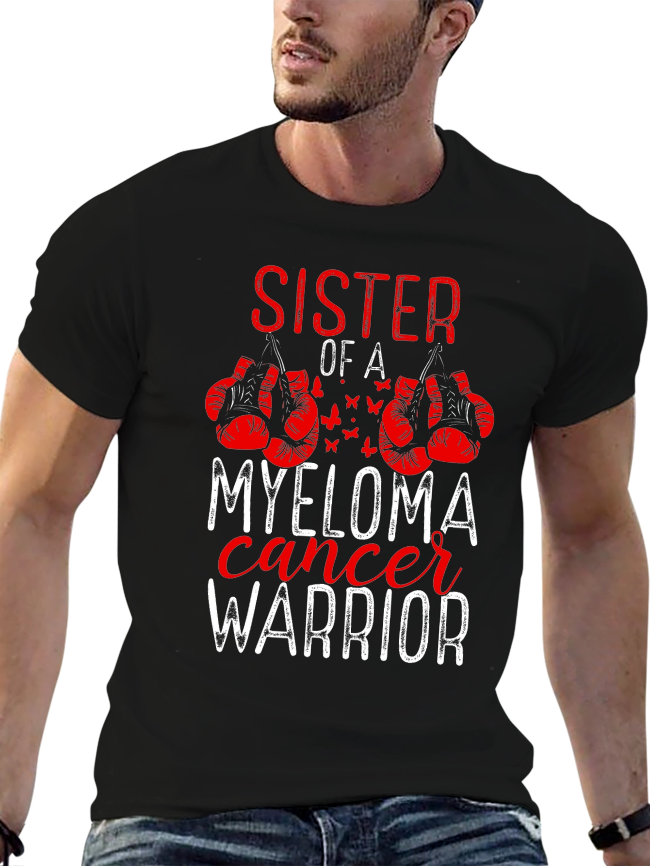 Camiseta Hermana de Guerrero contra Mieloma