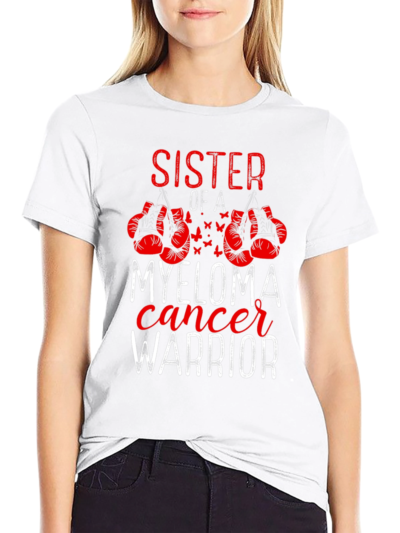 Camiseta Hermana de Guerrero contra Mieloma