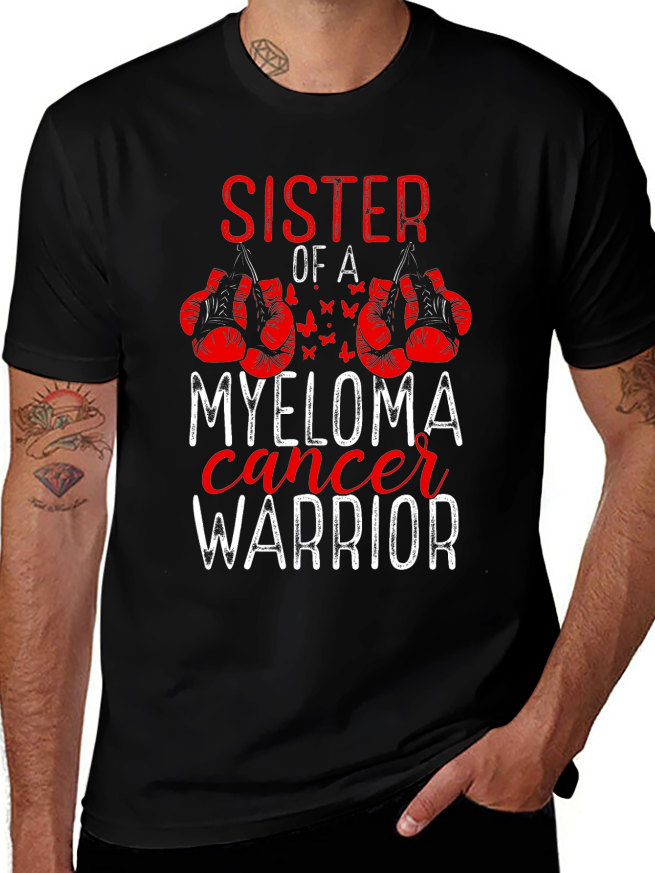 Camiseta Hermana de Guerrero contra Mieloma
