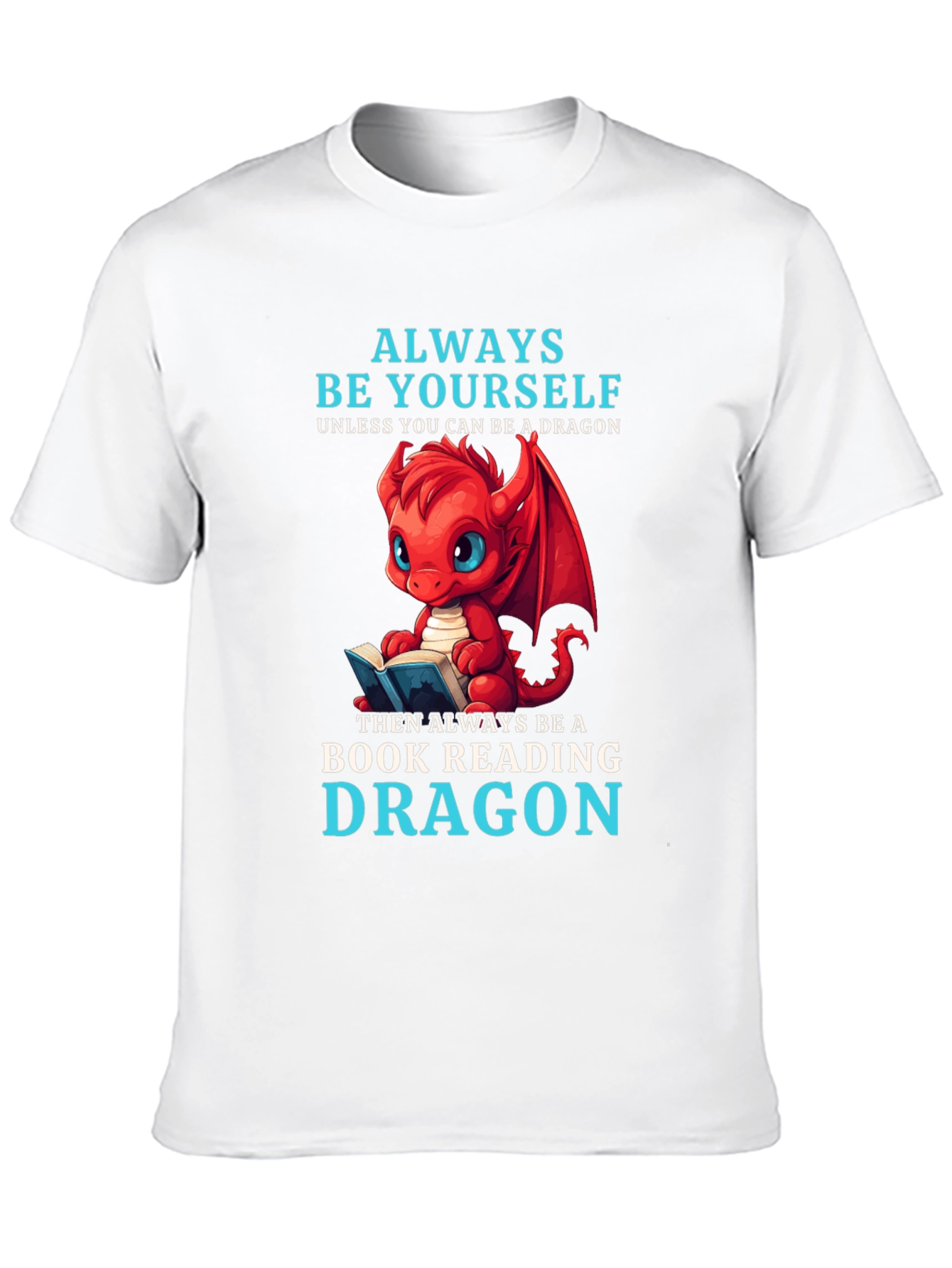 Camiseta Negra Dragón Lector