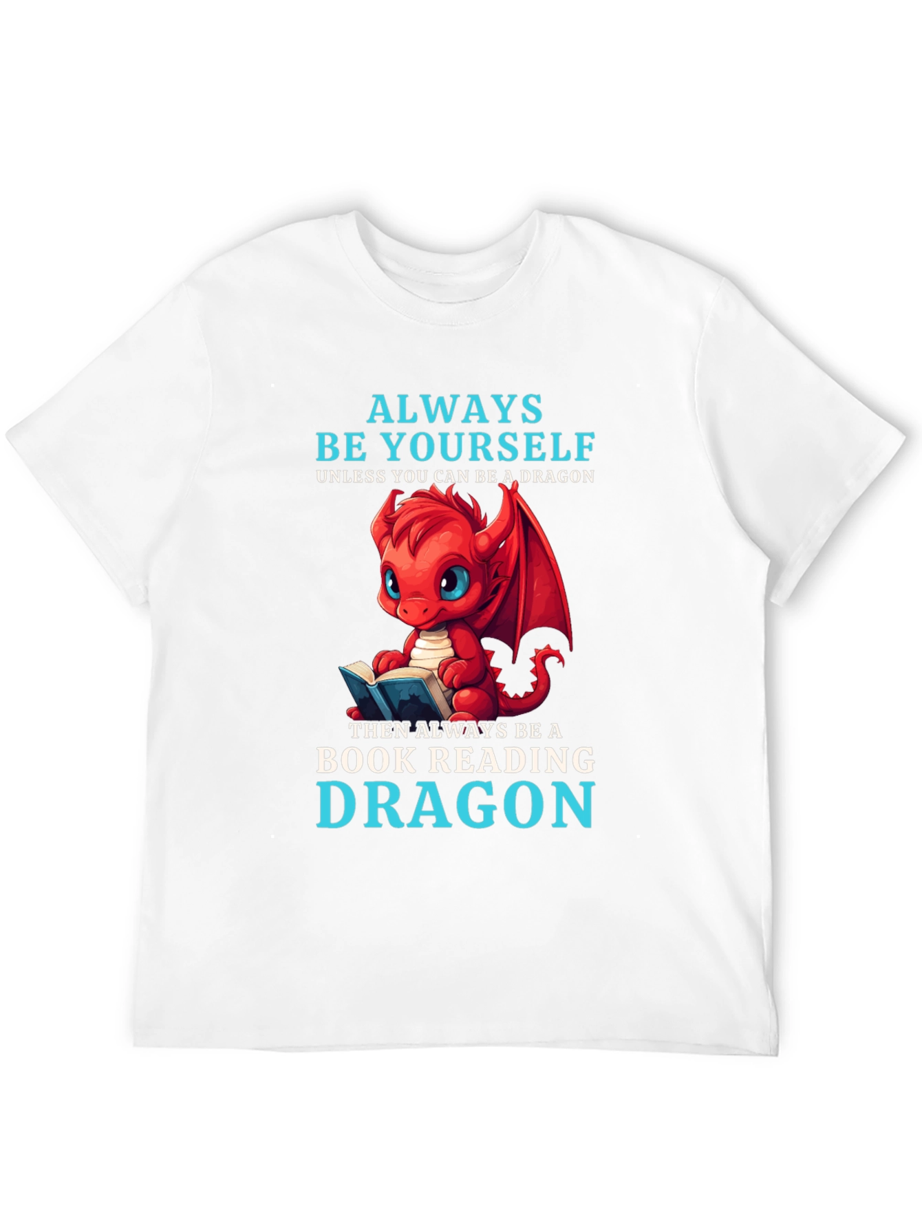 Camiseta Negra Dragón Lector