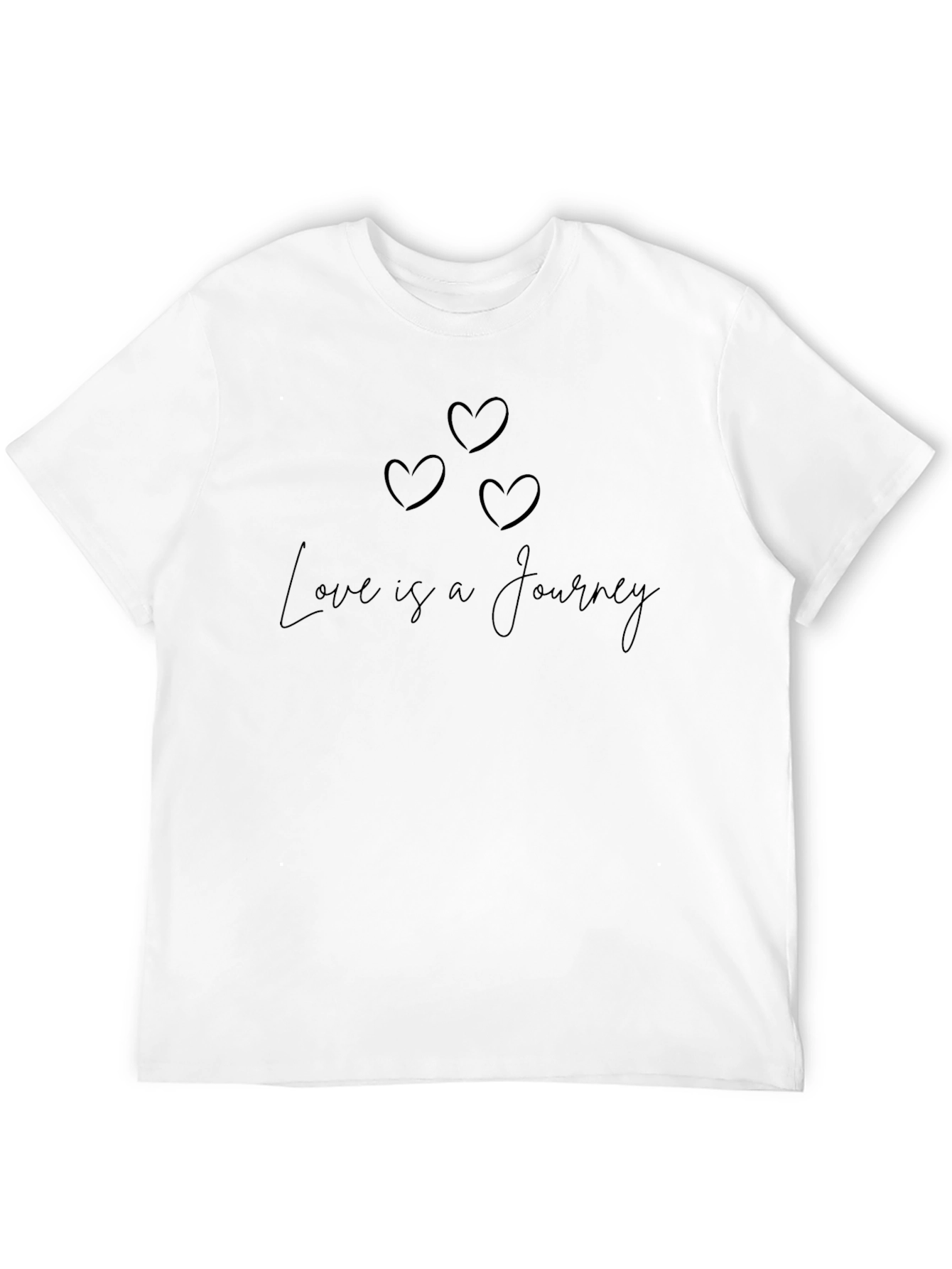 Camiseta Negra El Amor es un Viaje