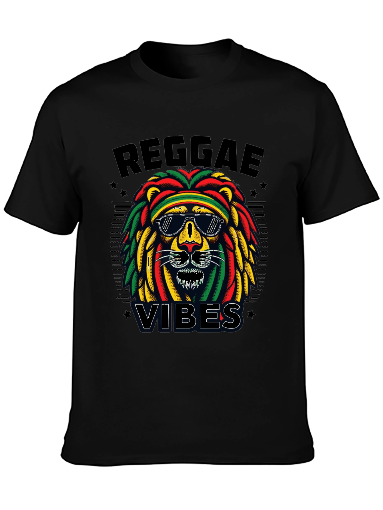 Camiseta Reggae Vibes León Rasta