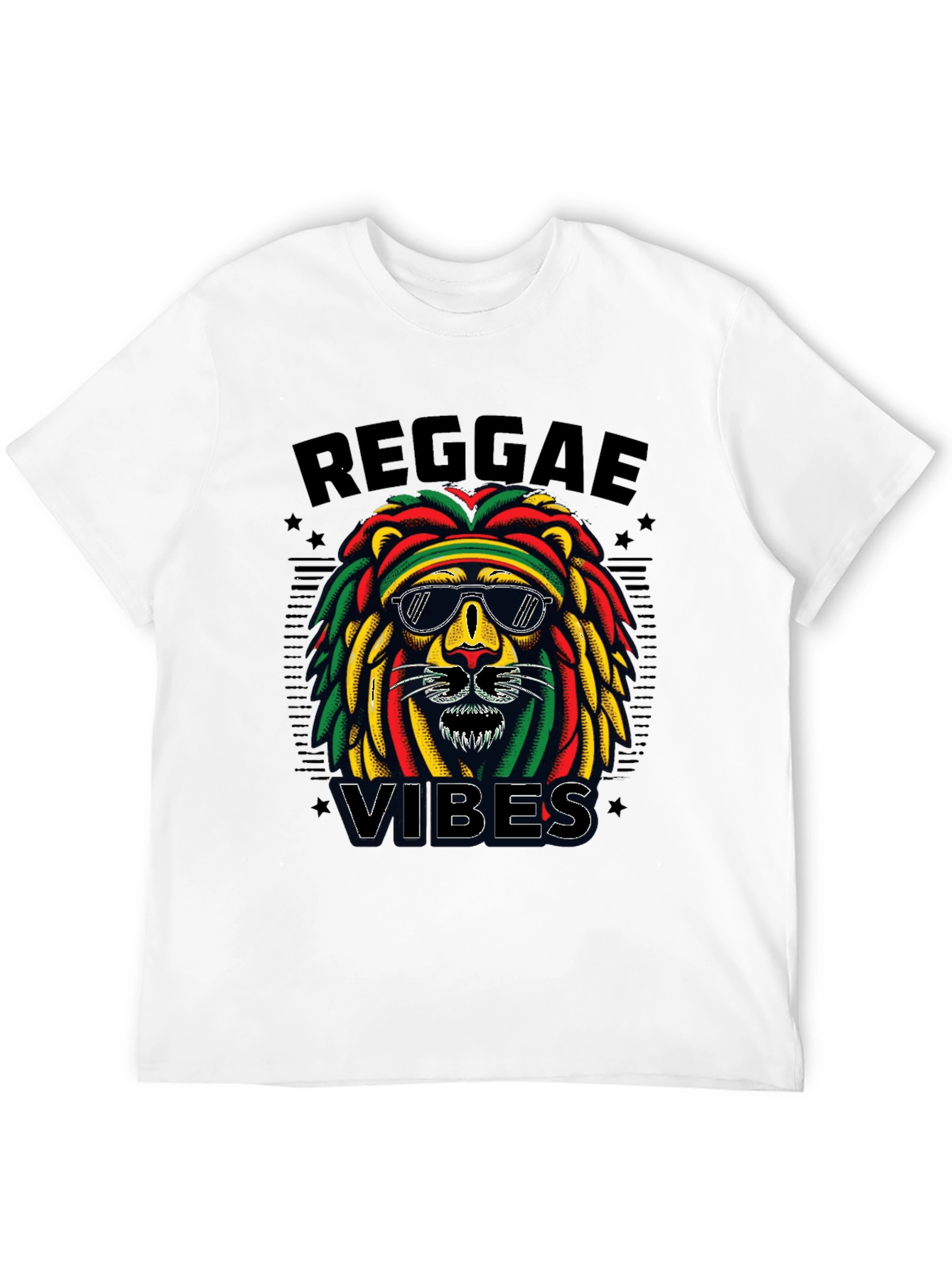 Camiseta Reggae Vibes León Rasta