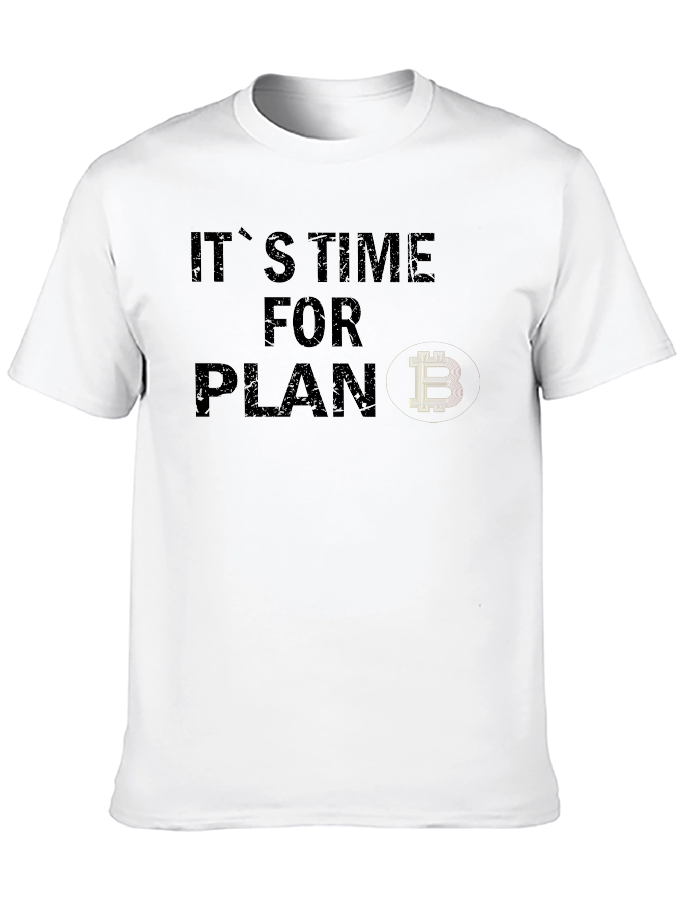 Camiseta Negra Plan B Bitcoin
