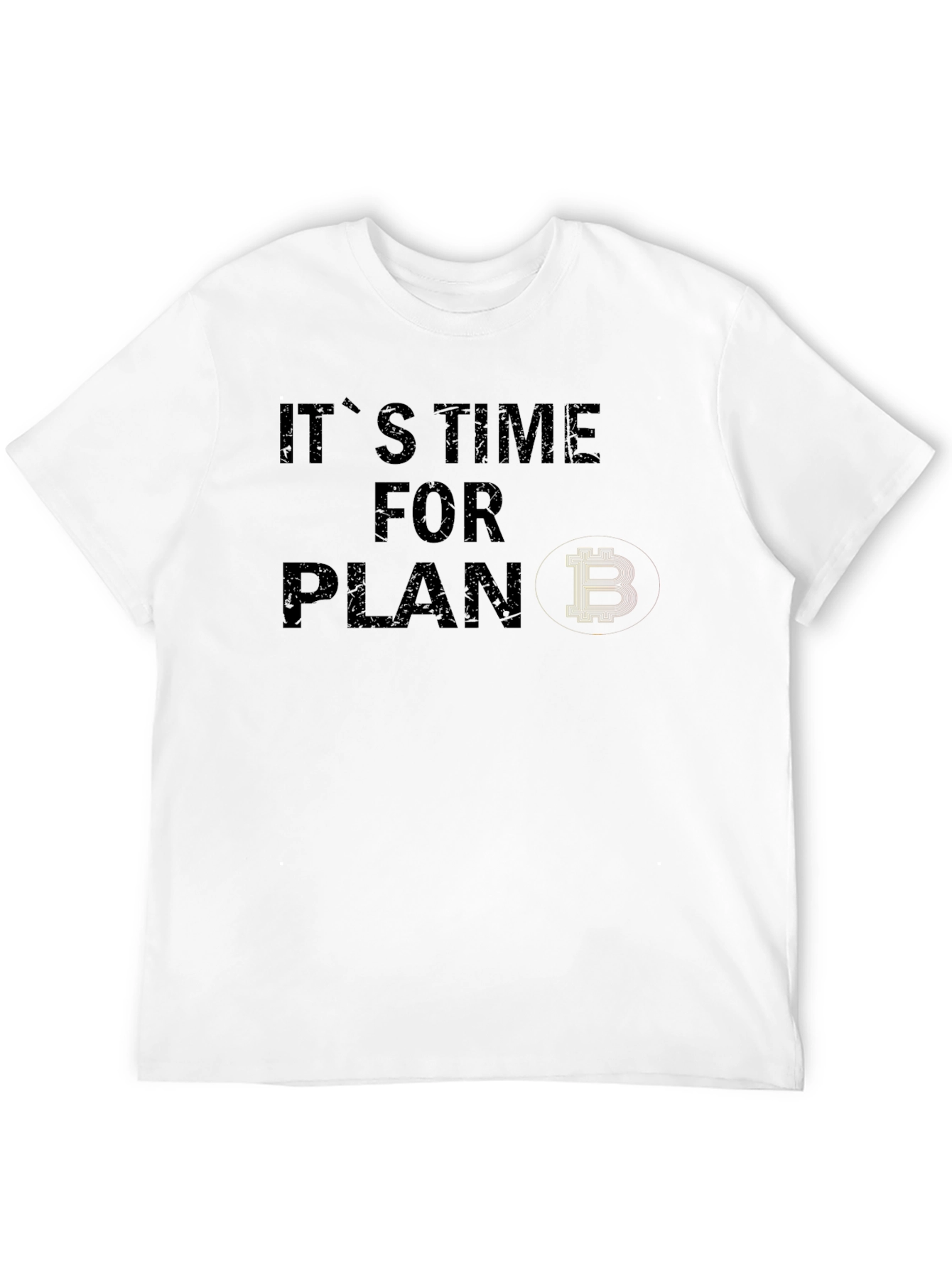 Camiseta Negra Plan B Bitcoin