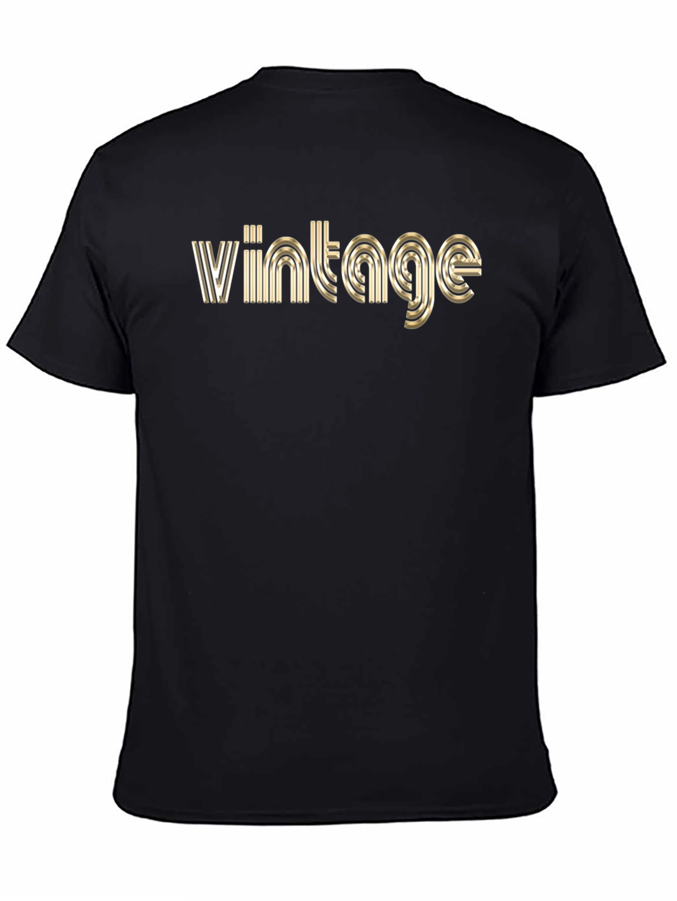 Camiseta Negra Vintage