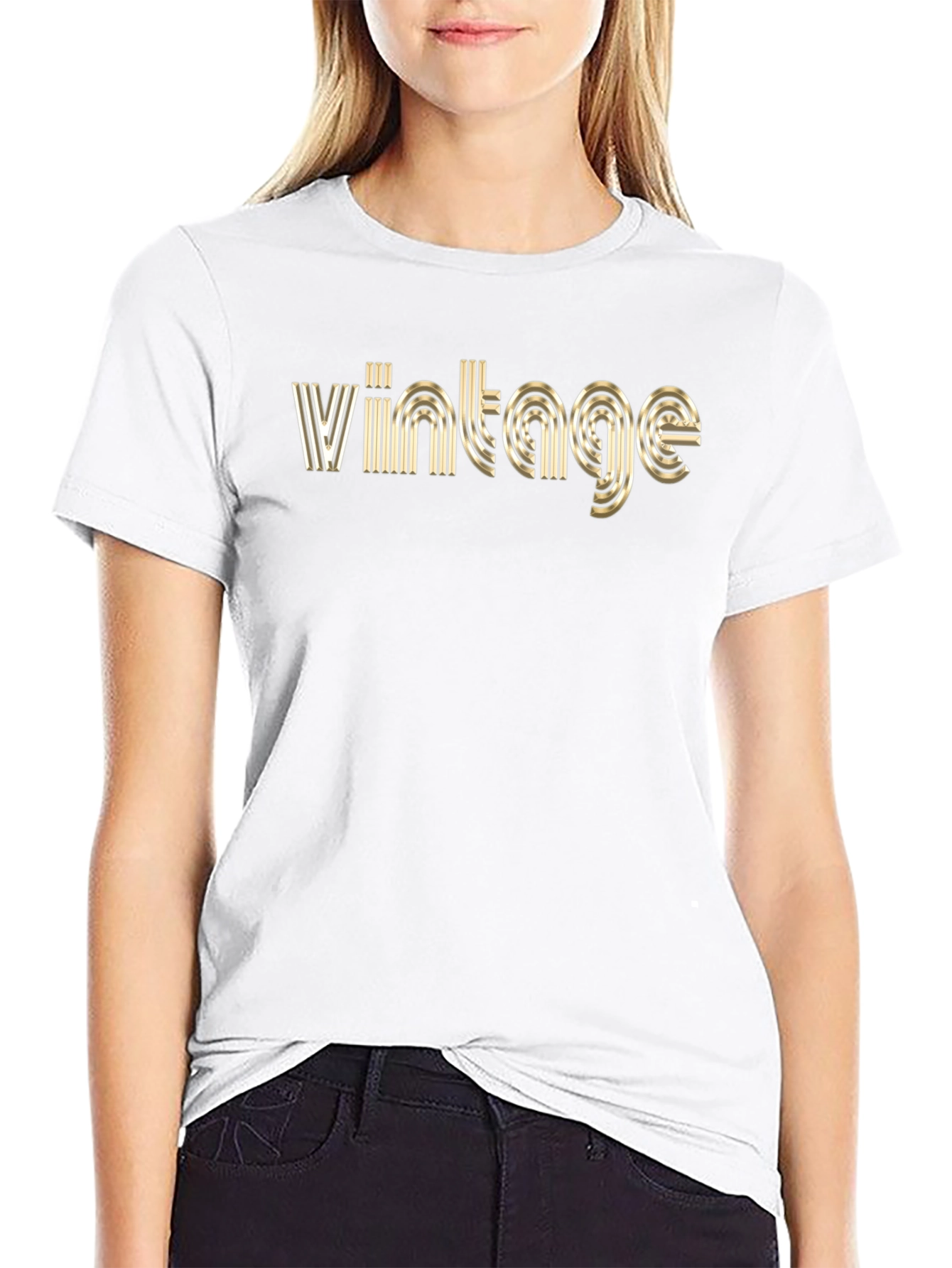 Camiseta Negra Vintage
