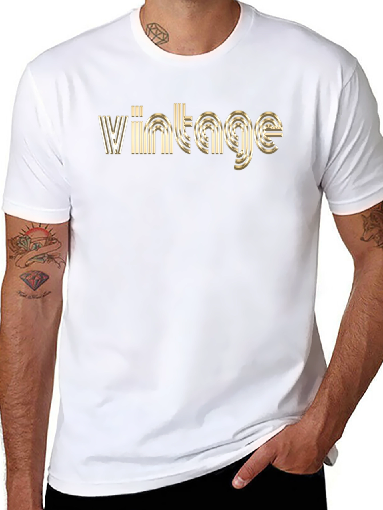Camiseta Negra Vintage