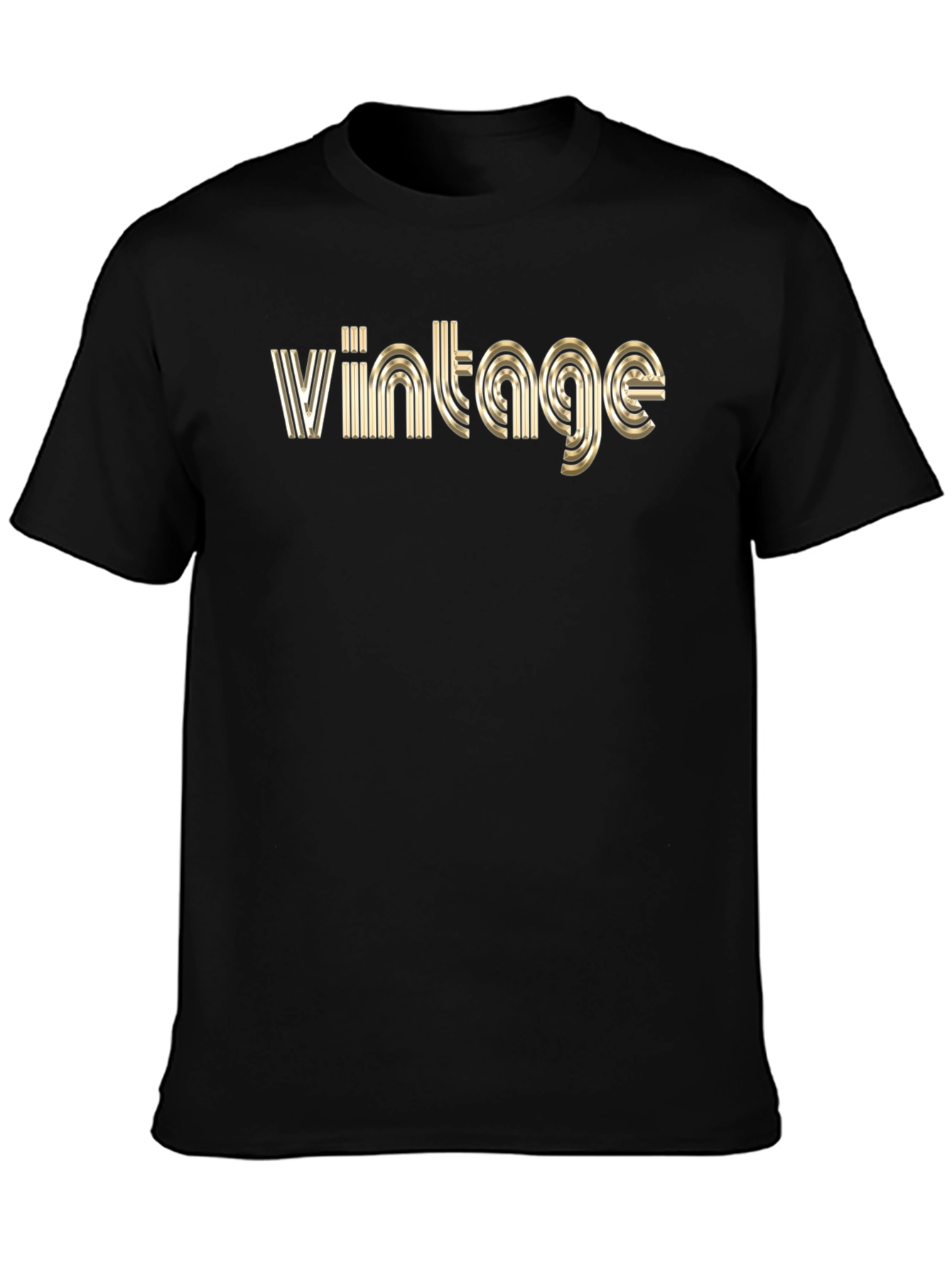 Camiseta Negra Vintage