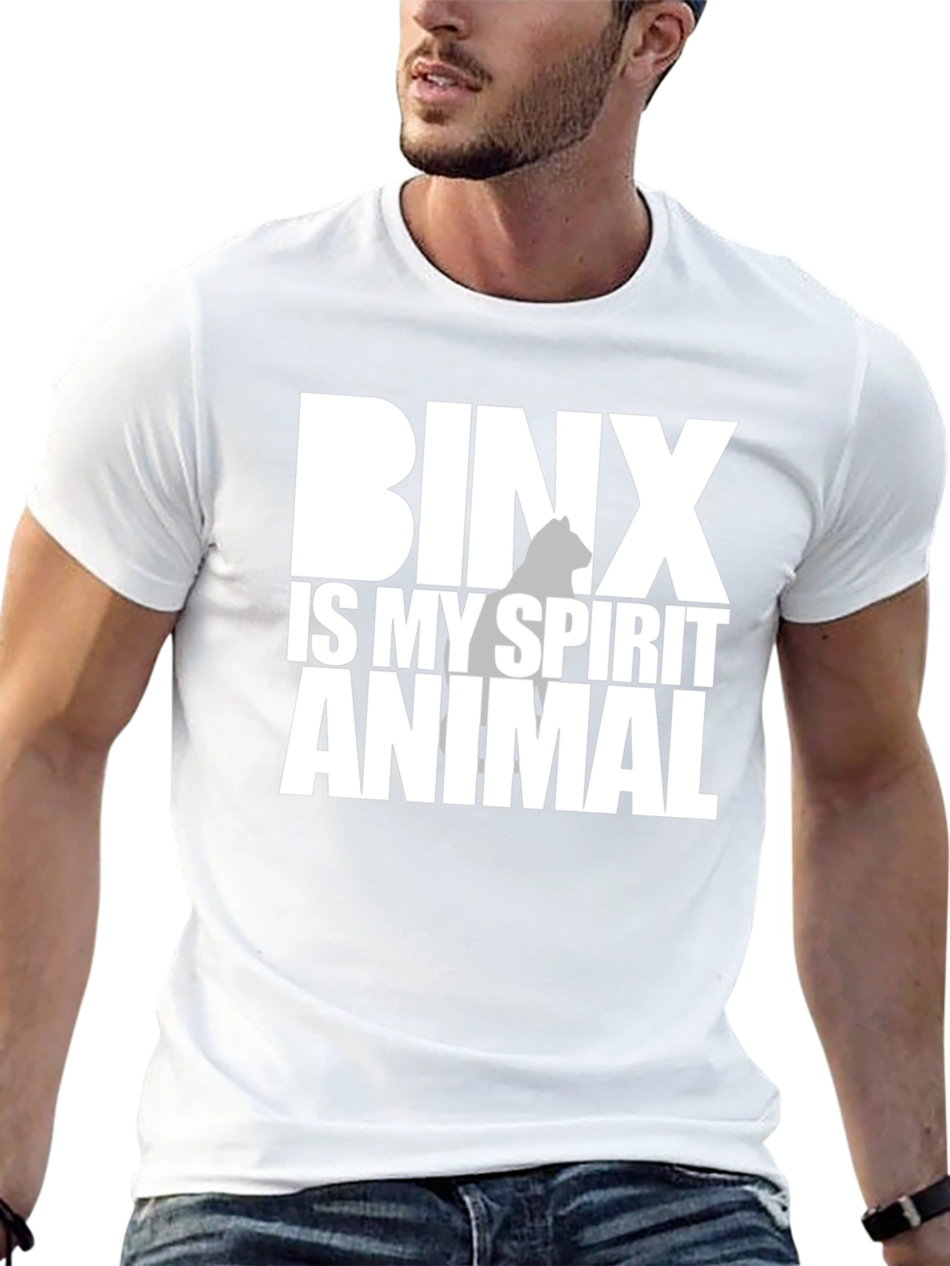 Camiseta Negra Binx is my Spirit Animal