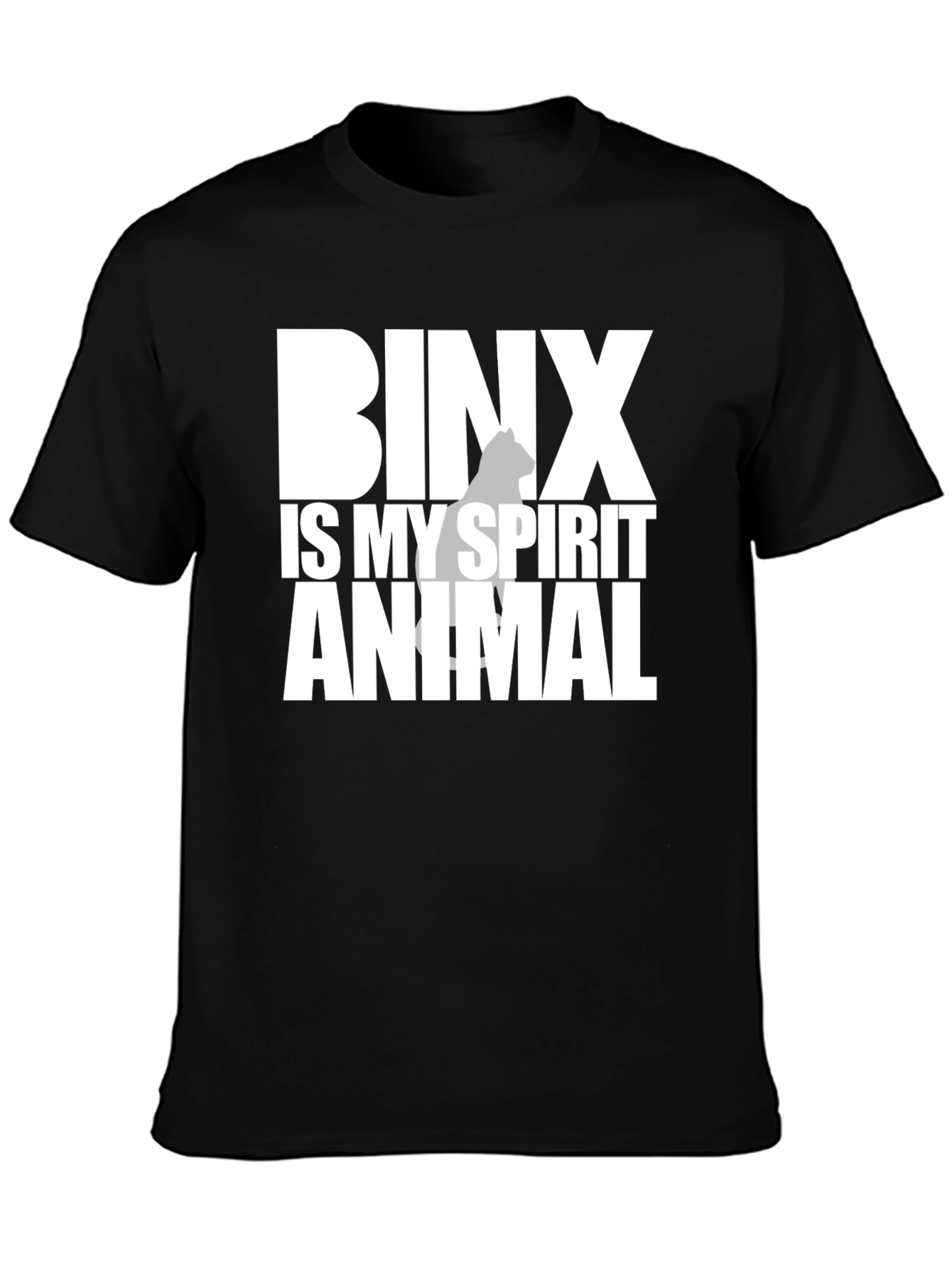 Camiseta Negra Binx is my Spirit Animal