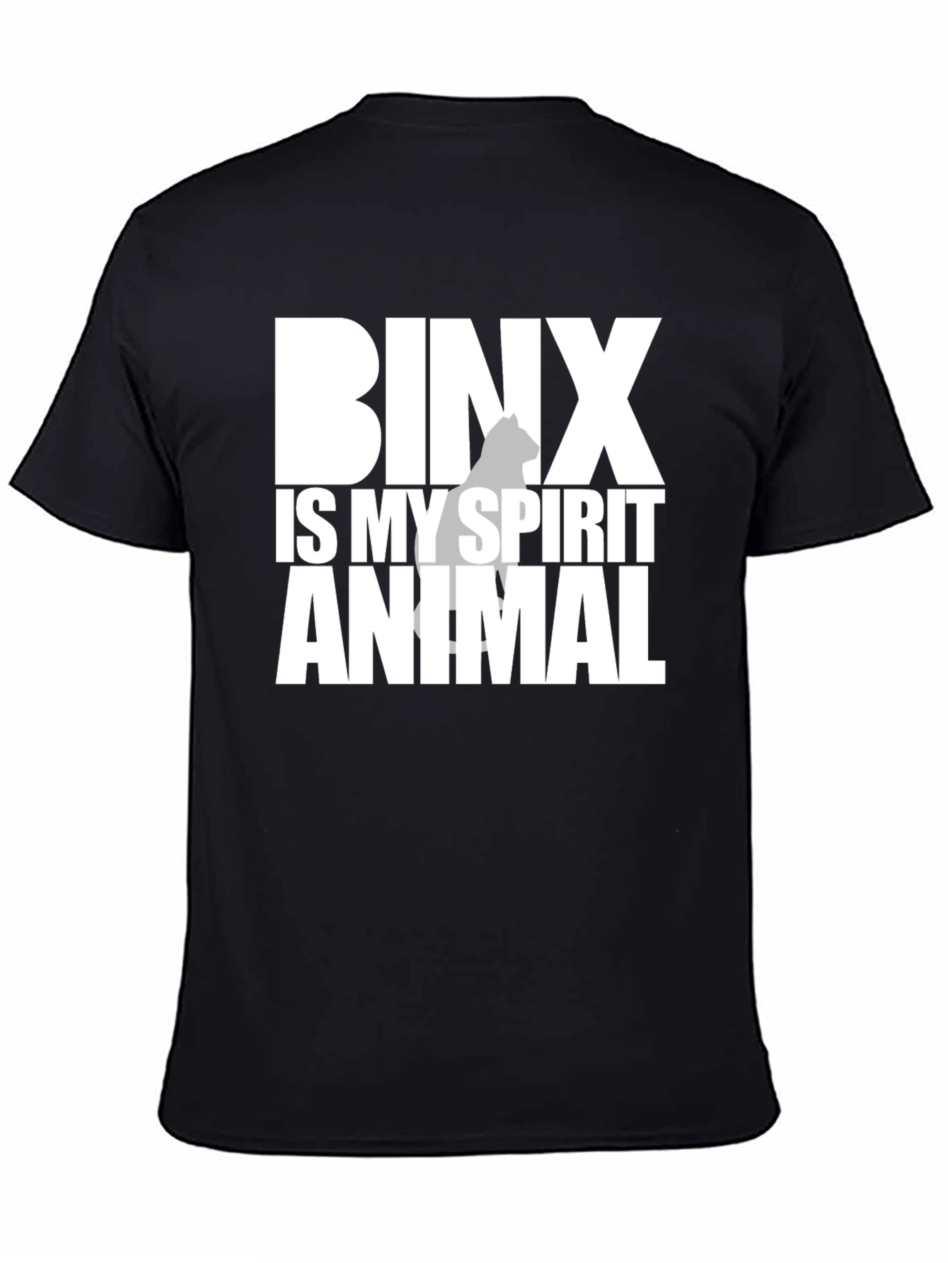 Camiseta Negra Binx is my Spirit Animal