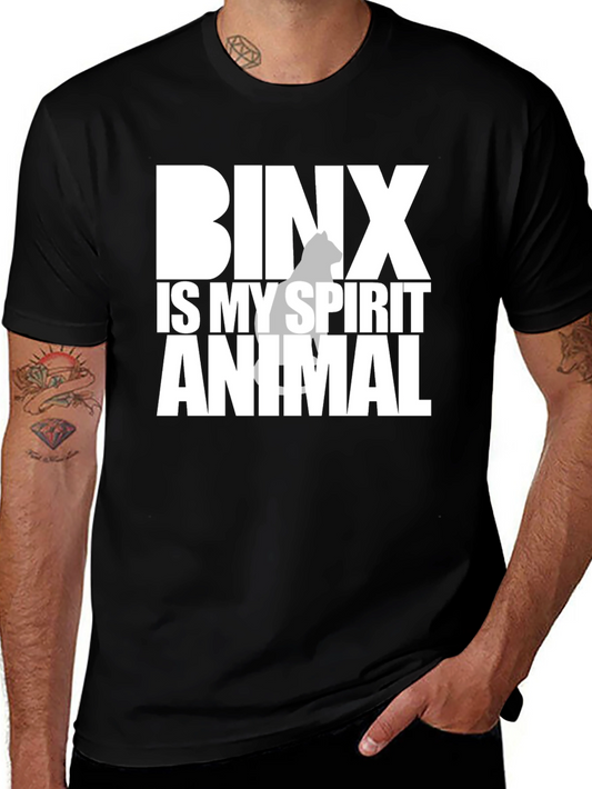 Camiseta Negra Binx is my Spirit Animal