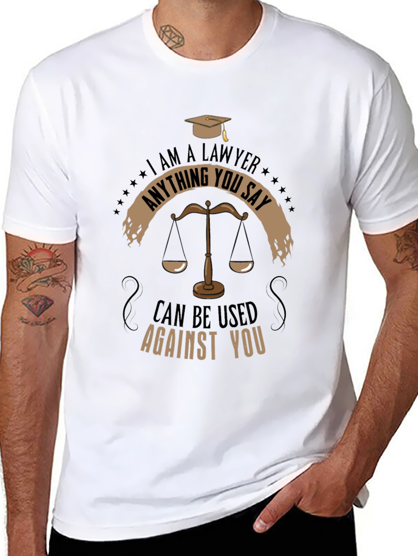 Camiseta Soy Abogado: Lo Que Digas...