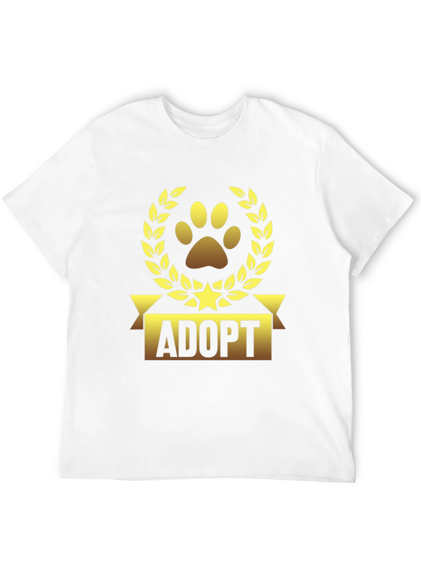 Camiseta Negra Adoptar Mascota